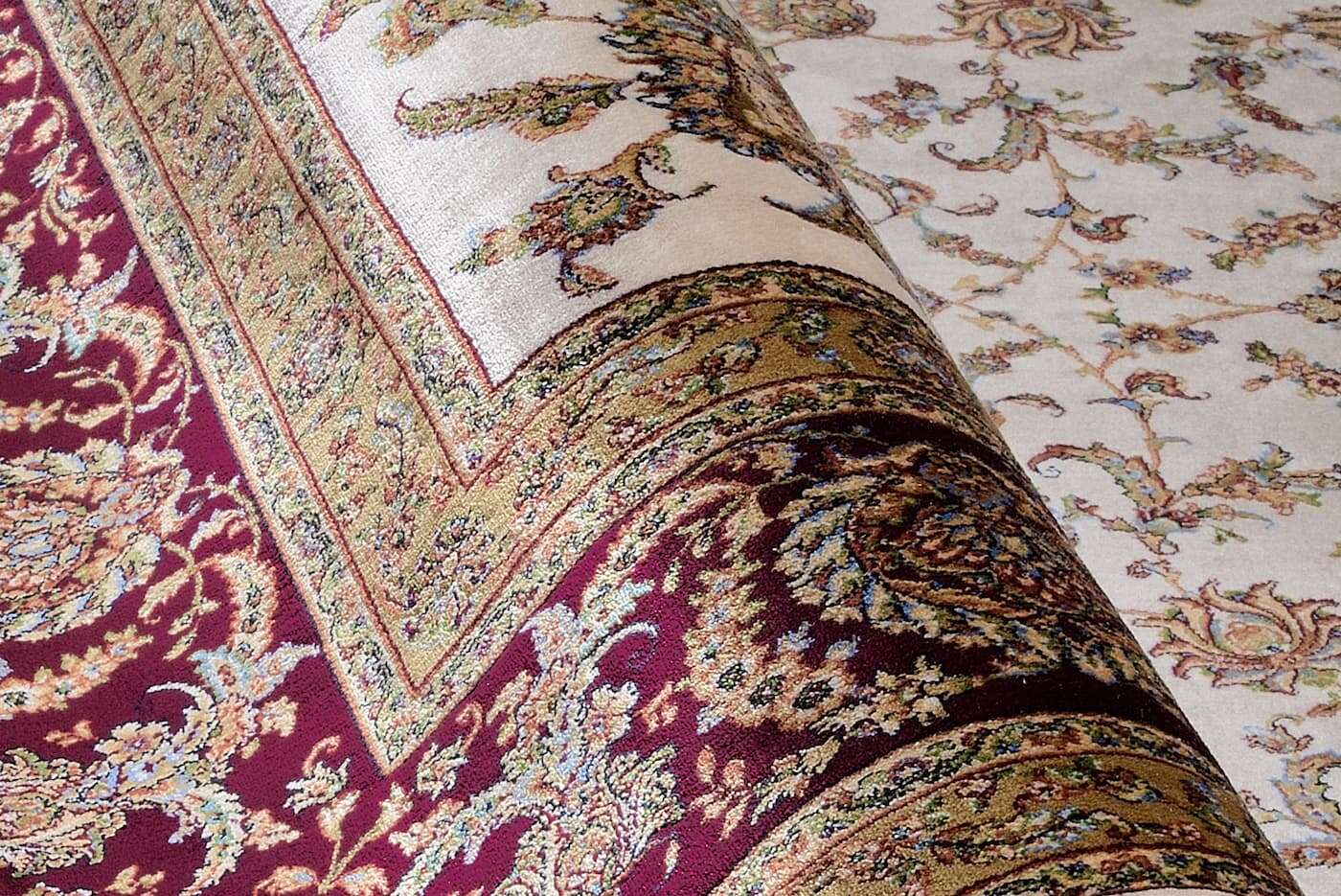 OCI Silk Line Allover Teppich Orient Design mit Fransen