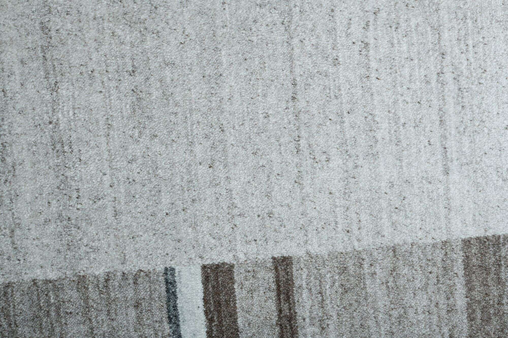 Teppich Modern Nevada Viscose Handgewebt 160x230cm grau