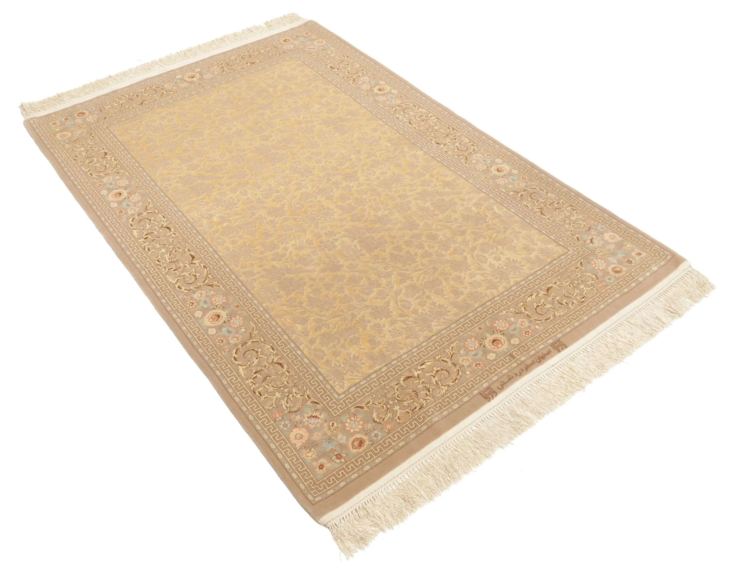 Teppich Isfahan 110x160cm 70% Seide/30% Wolle Dardashti