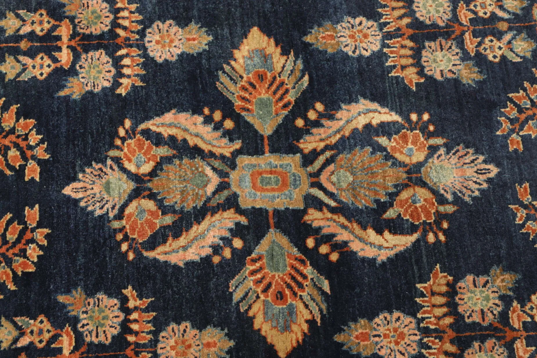 Teppich Sarough Antik ca 080x147cm Handgeknüpft