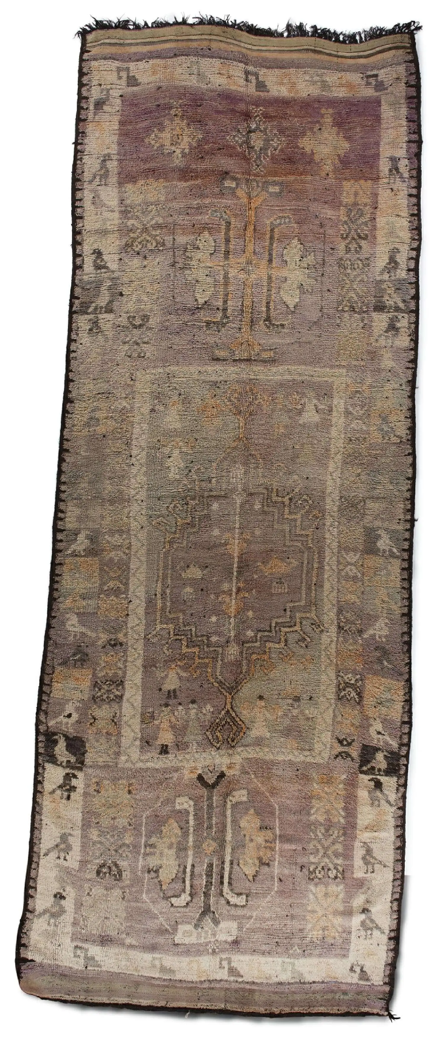 Beni Ourain Legends Antik Teppich 166x469 cm