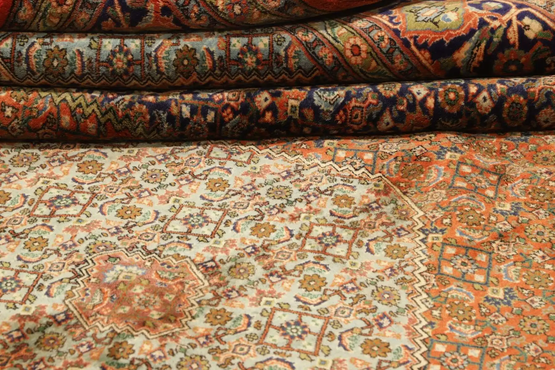 Teppich Bidjar 305x392 cm Persien Antik 80 Jahre