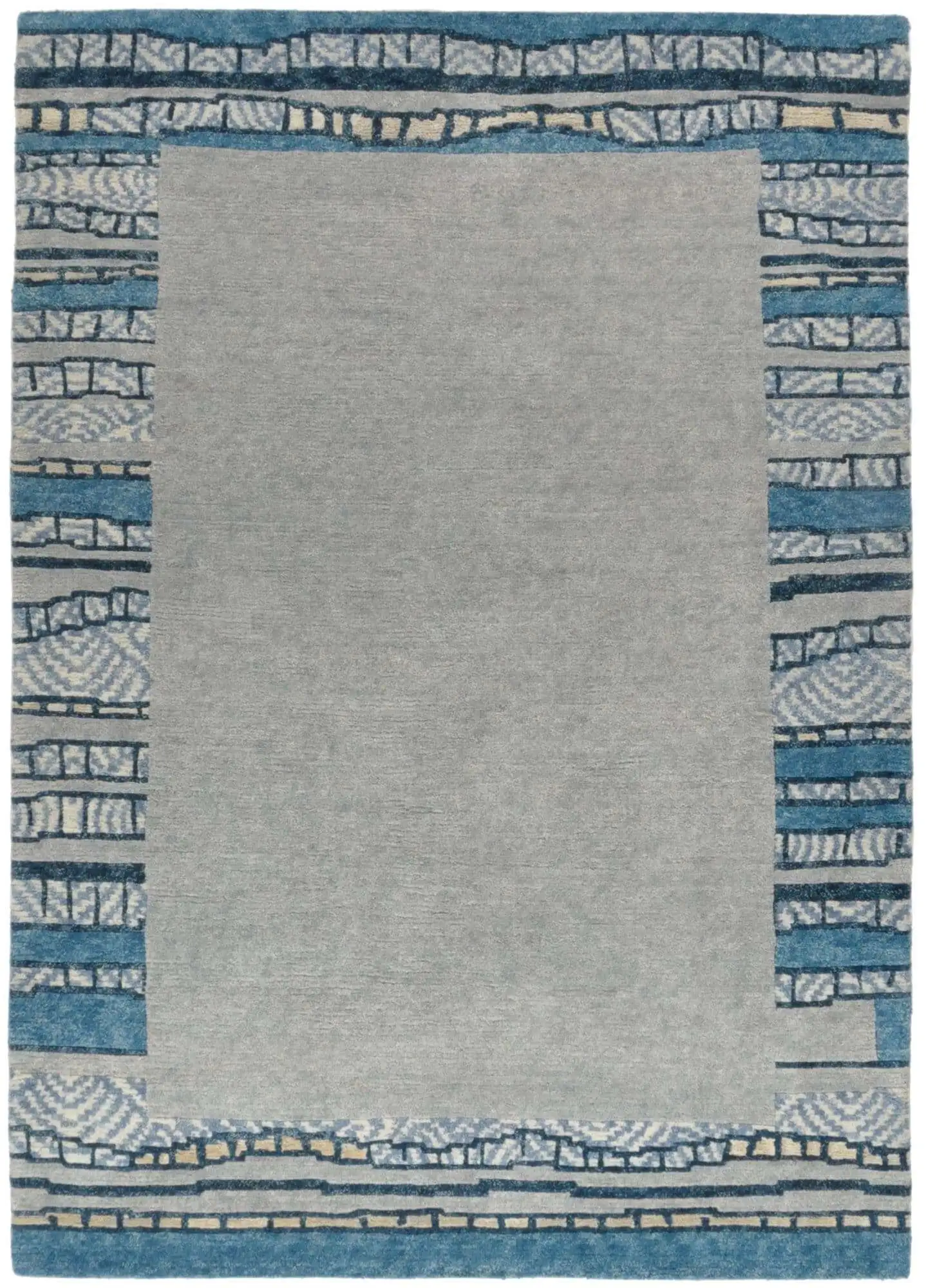 Talonga Silk Nepal Teppich RSK687-H34 im Wunschmaß