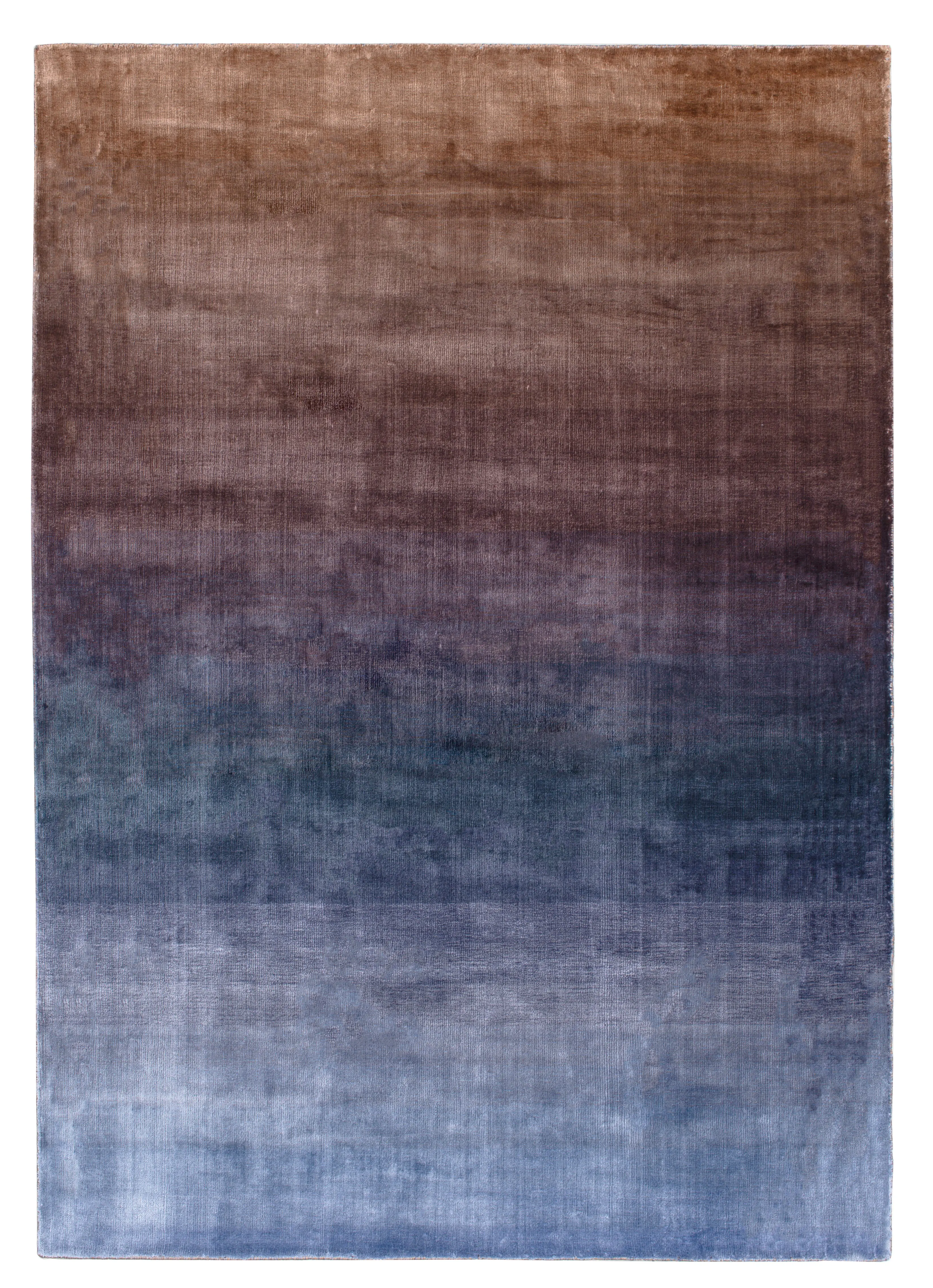 Design Teppich Sunset Copper Farbverlauf 160x230cm 