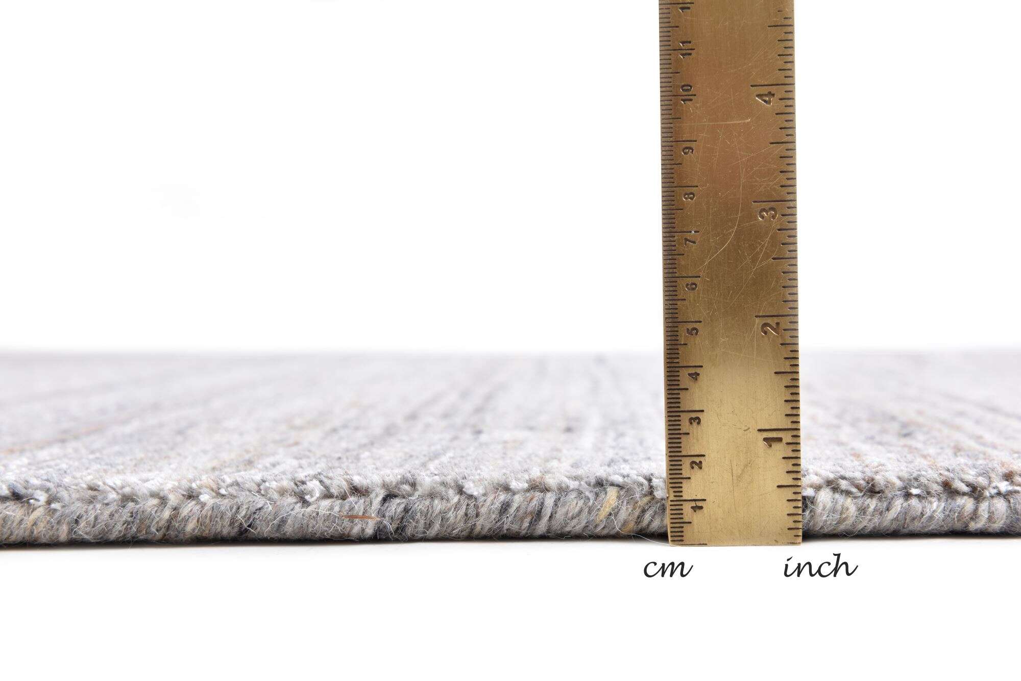 Naturteppich San Diego Meliert Schurwolle Viskose