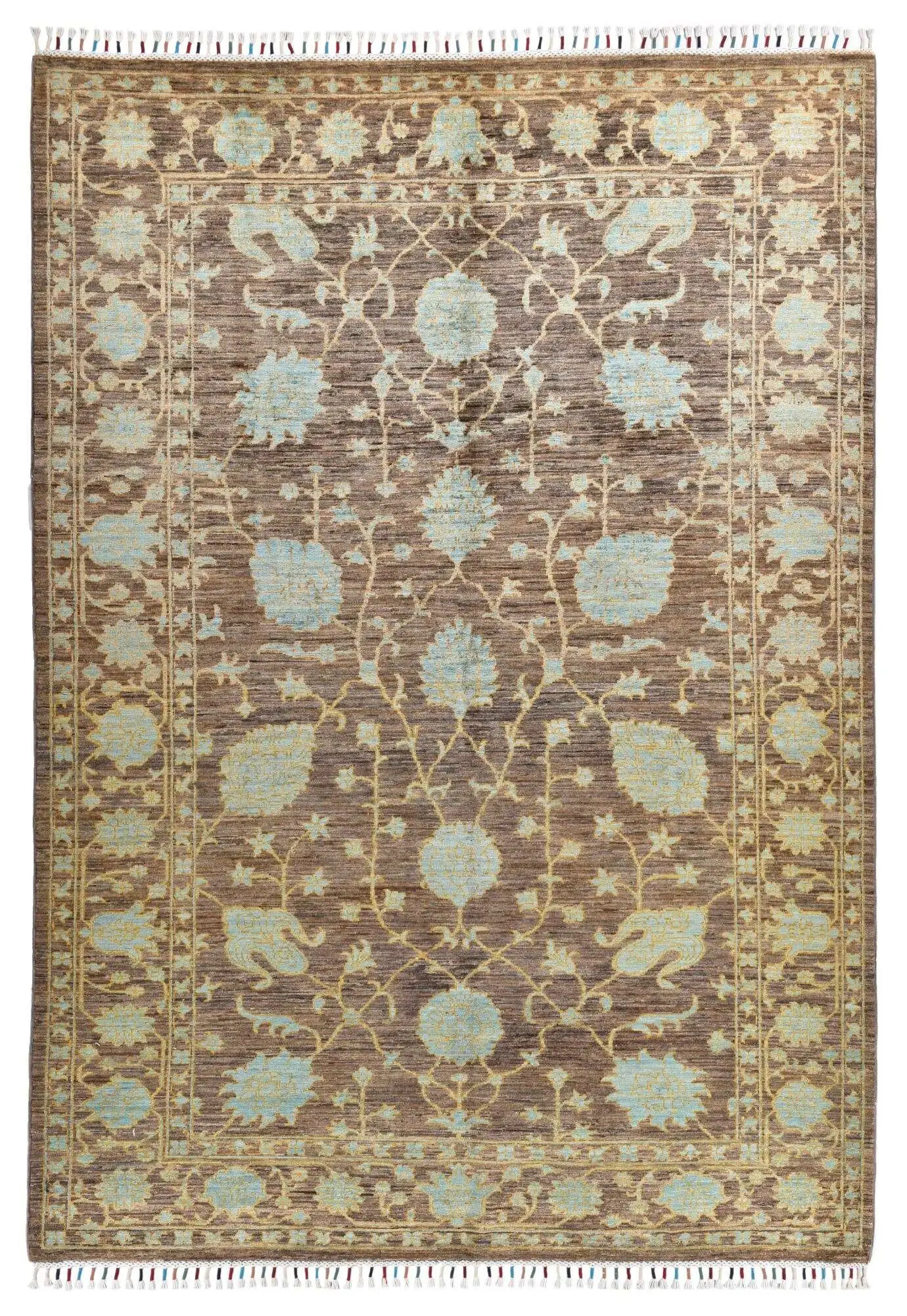 Kandashah Ziegler-Teppich ca: 167 x 243 cm Hochwertiger Teppich aus Pakistan