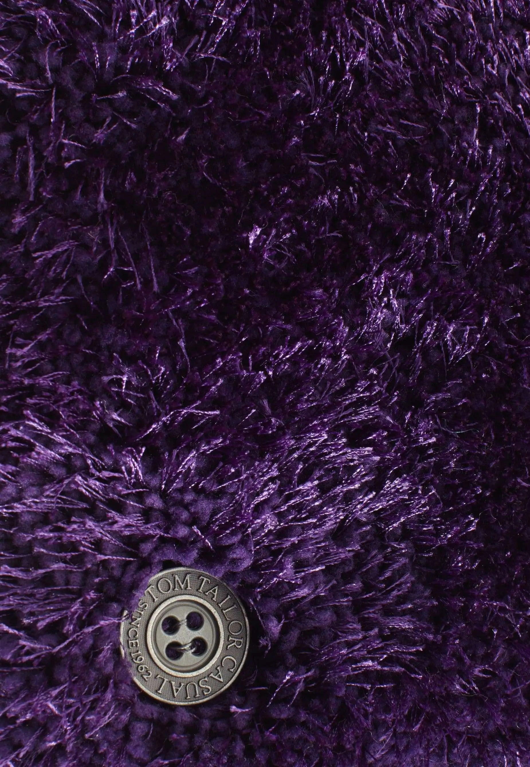 Soft uni purple Kuschelteppich Teppich Uni