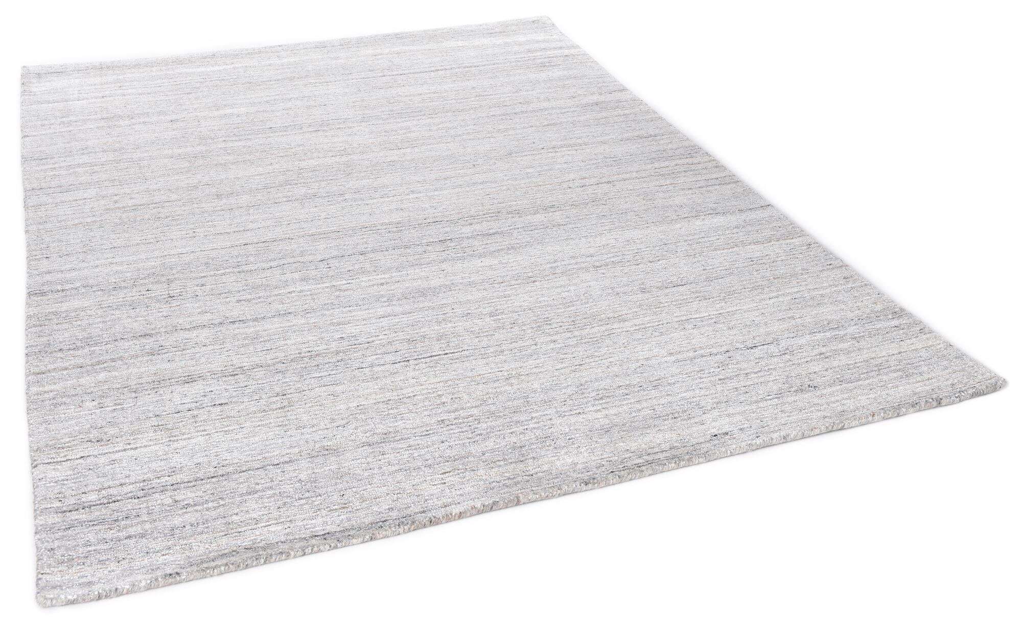 Naturteppich San Diego Meliert Schurwolle Viskose