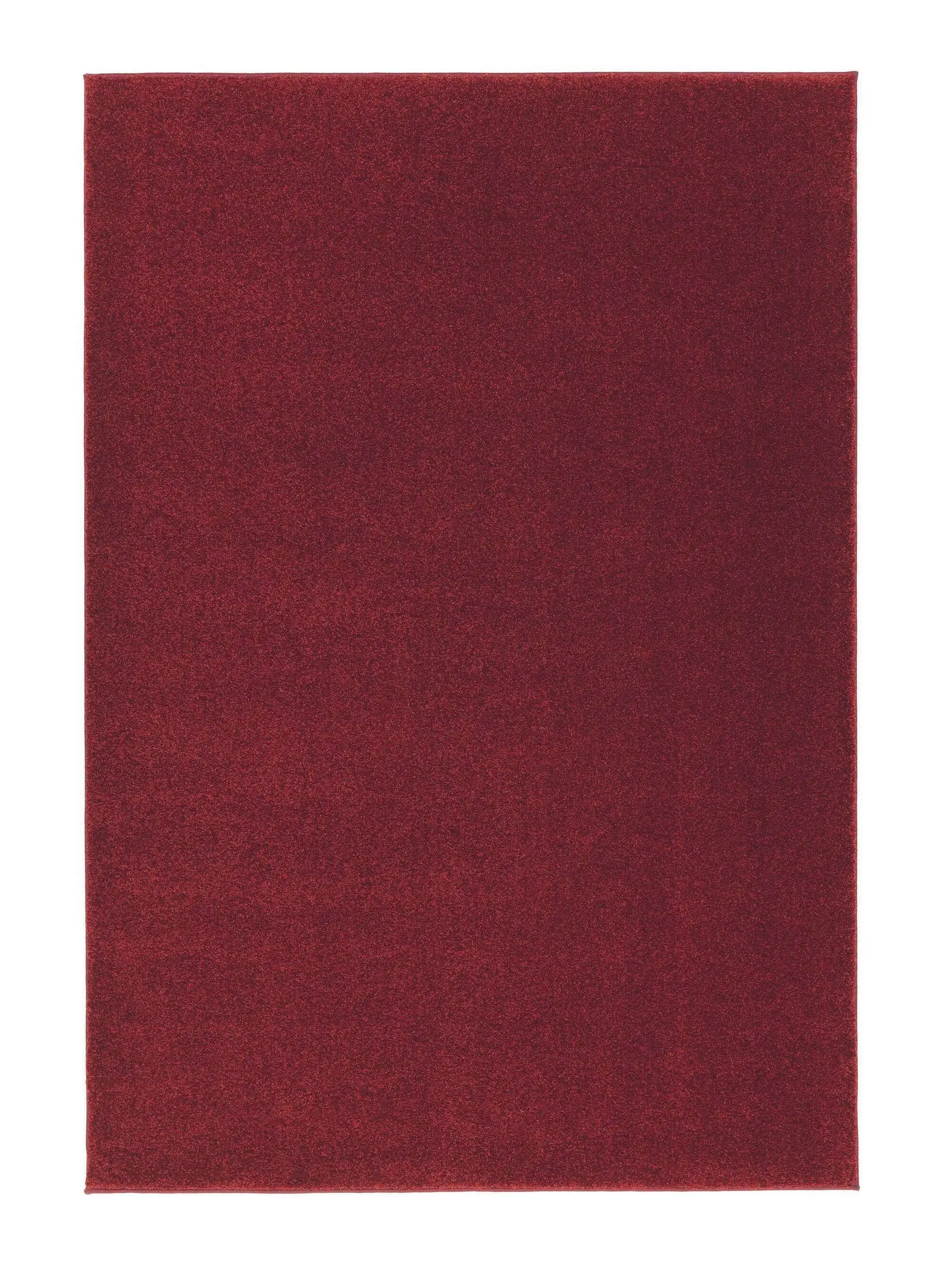 Teppich uni rot Samoa 6870-001-010 im Wunschmaß