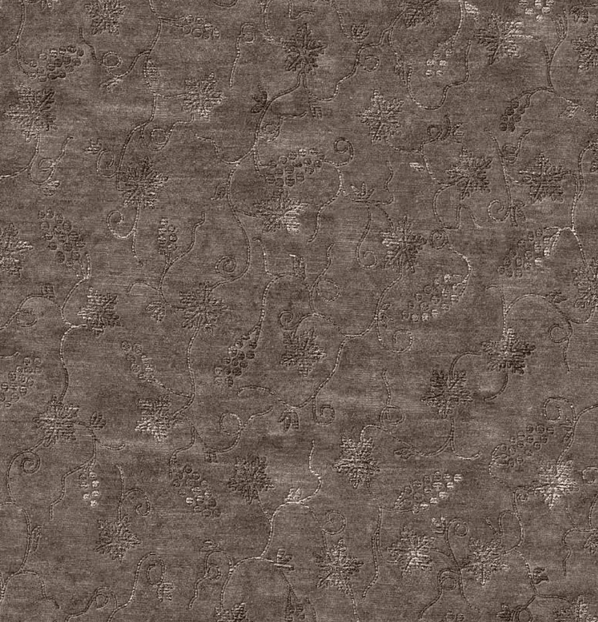 Makalu Nepal Teppich Century M194 Handgetuftet im Wunschmaß