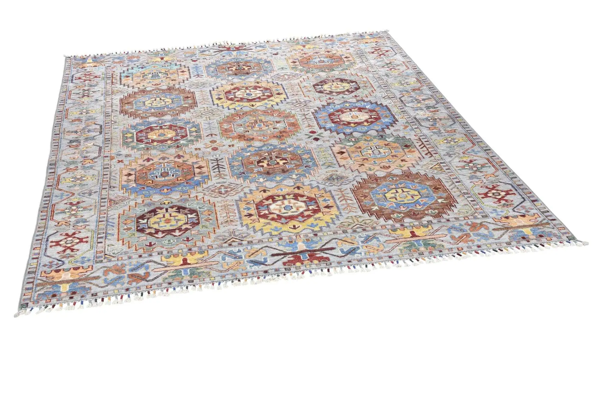 Kandashah Ziegler-Teppich ca: 158 x 257 cm Hochwertiger Teppich aus Pakistan