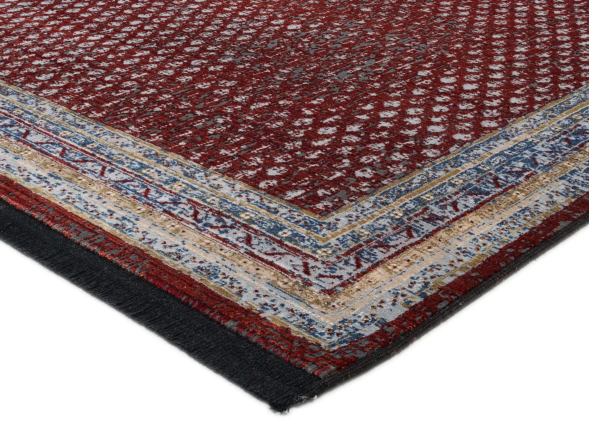 POINTS Klassischer Vintage Teppich aus Modalfaser mit Glanz Effekt