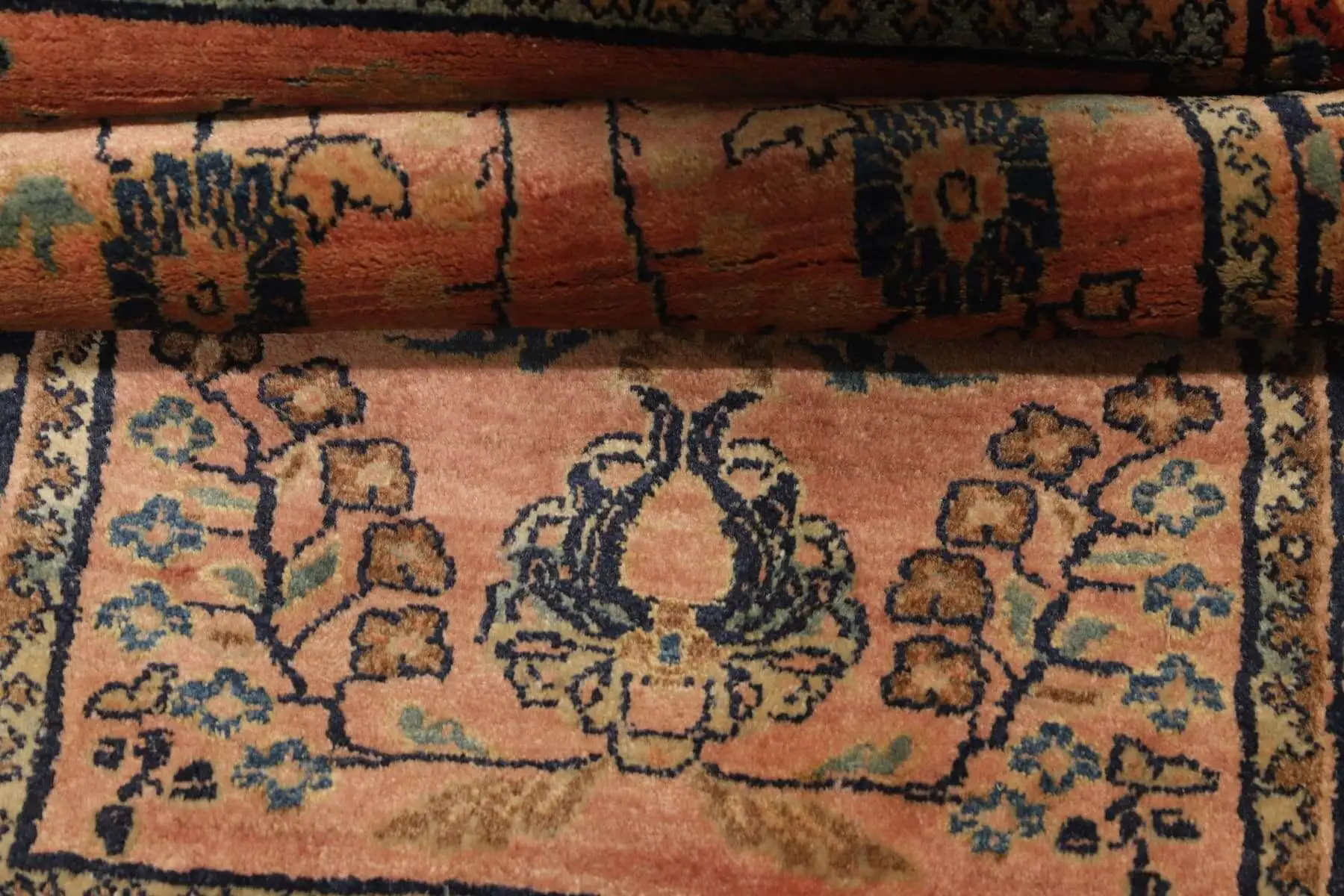 Teppich Sarough Antik ca 053x120cm Handgeknüpft