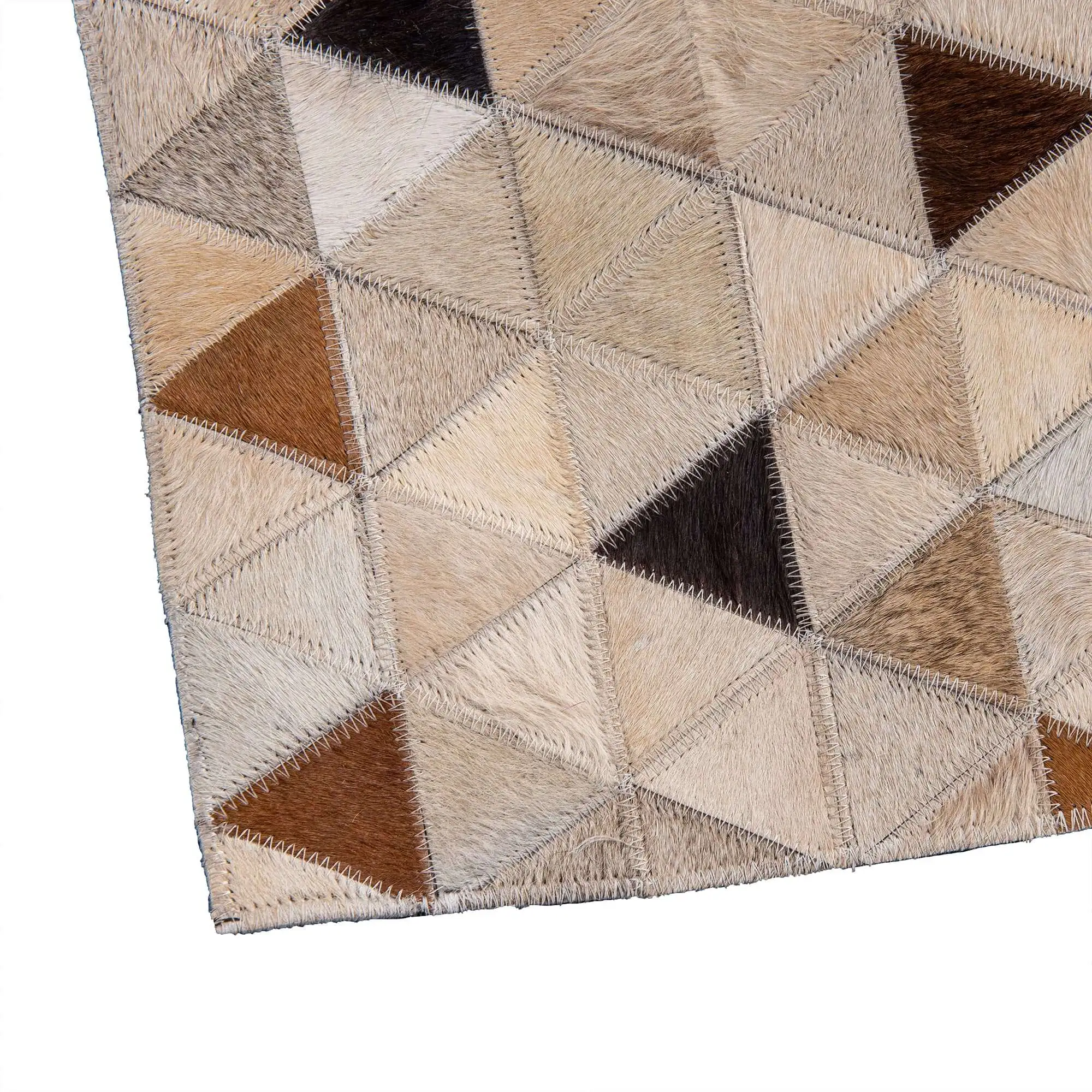 Teppich Leder Kobe Design-0021 handgearbeitet
