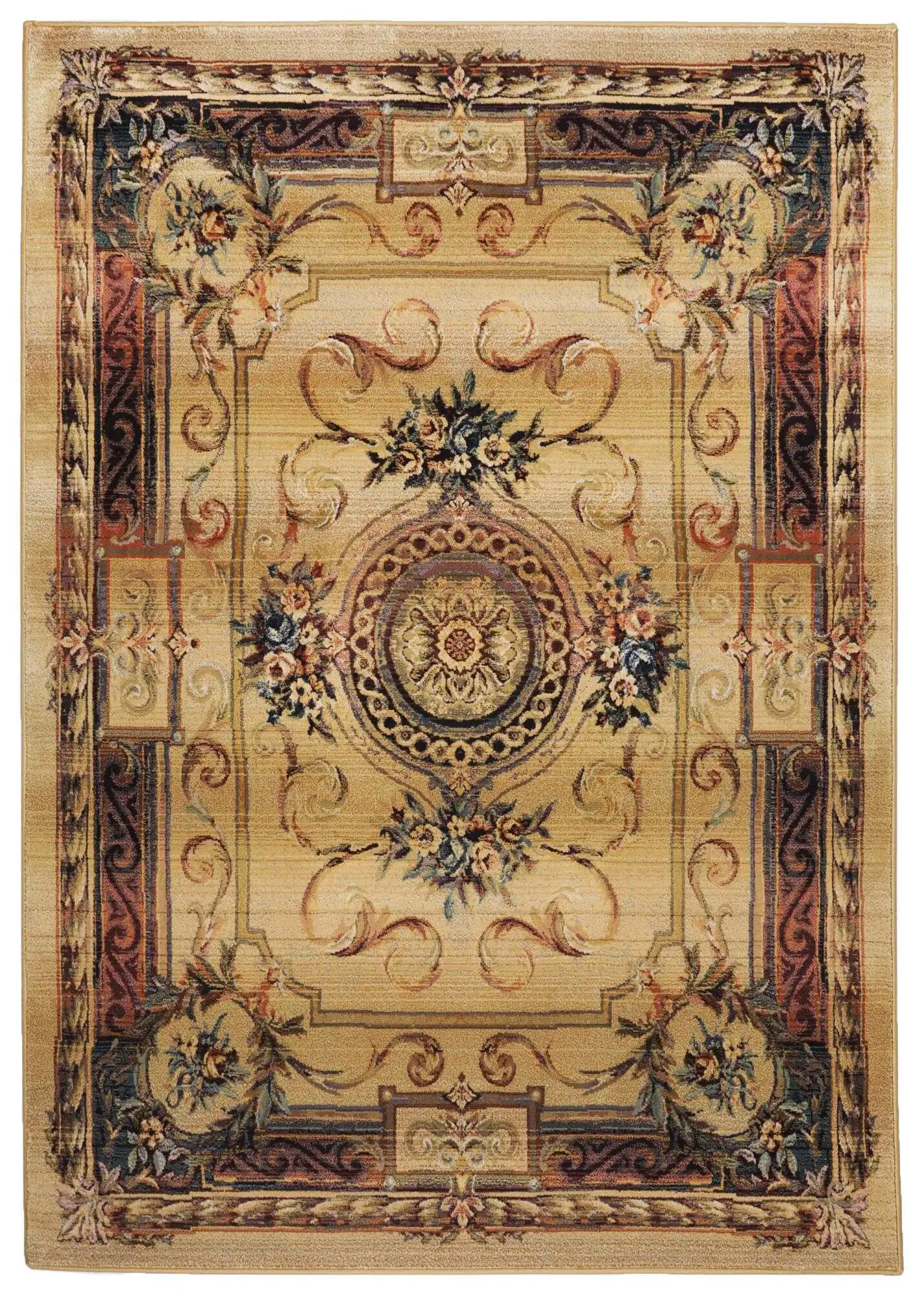 Orientteppich Gabiro 856 Teppich Klassisch beige