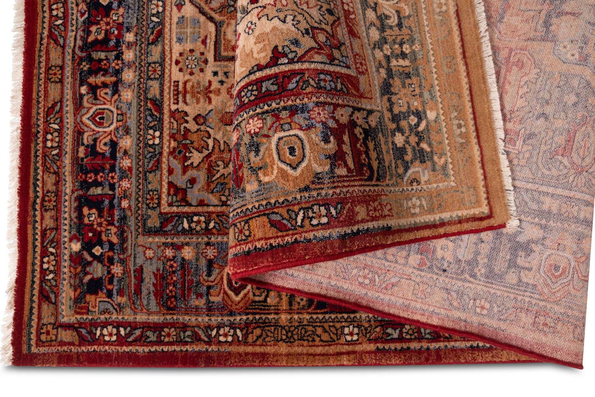 Teppich Saharna 7518 Webteppich aus reiner Wolle