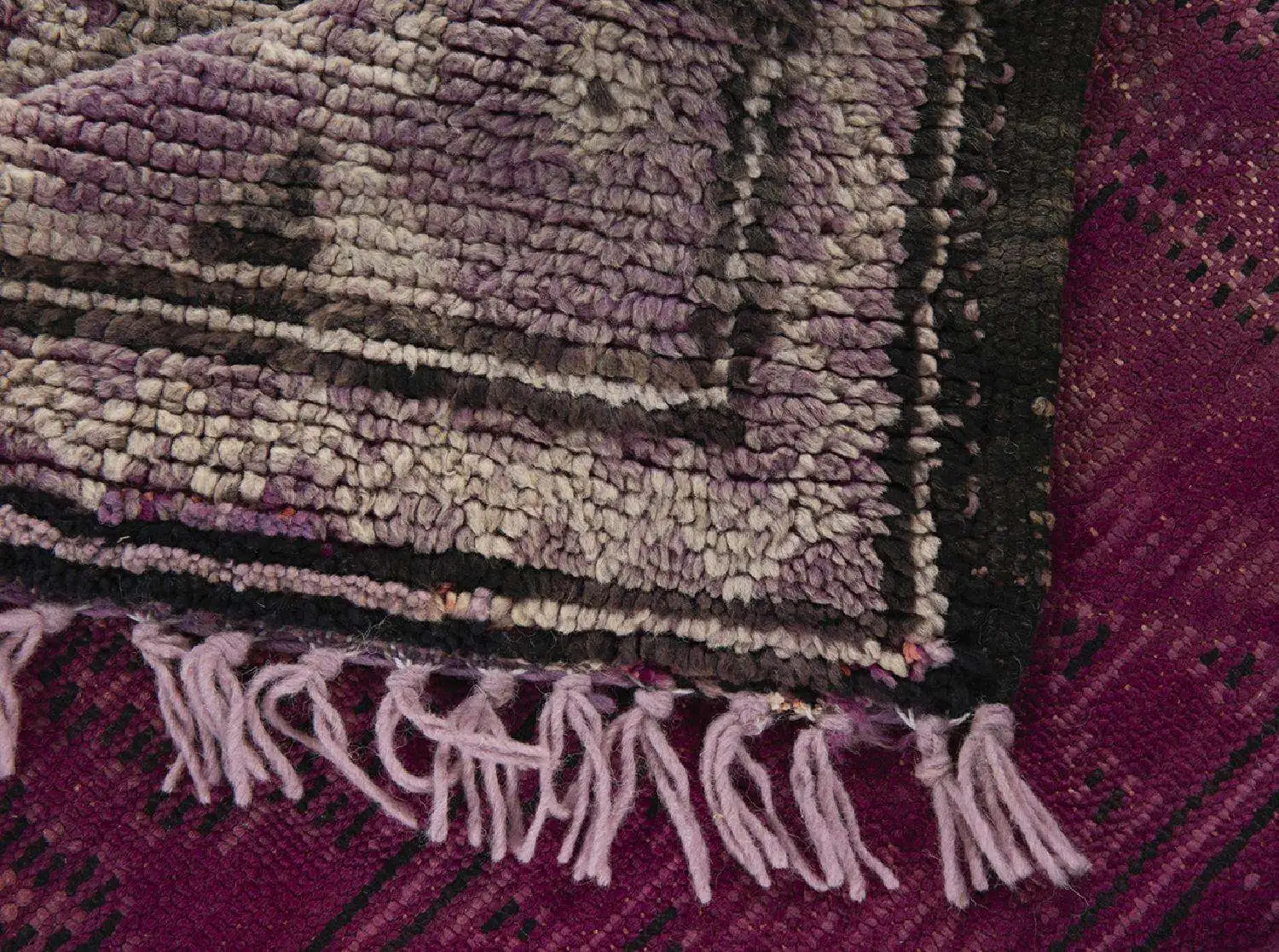 Beni Ourain Legends Antik Teppich Wolle 084x284 cm