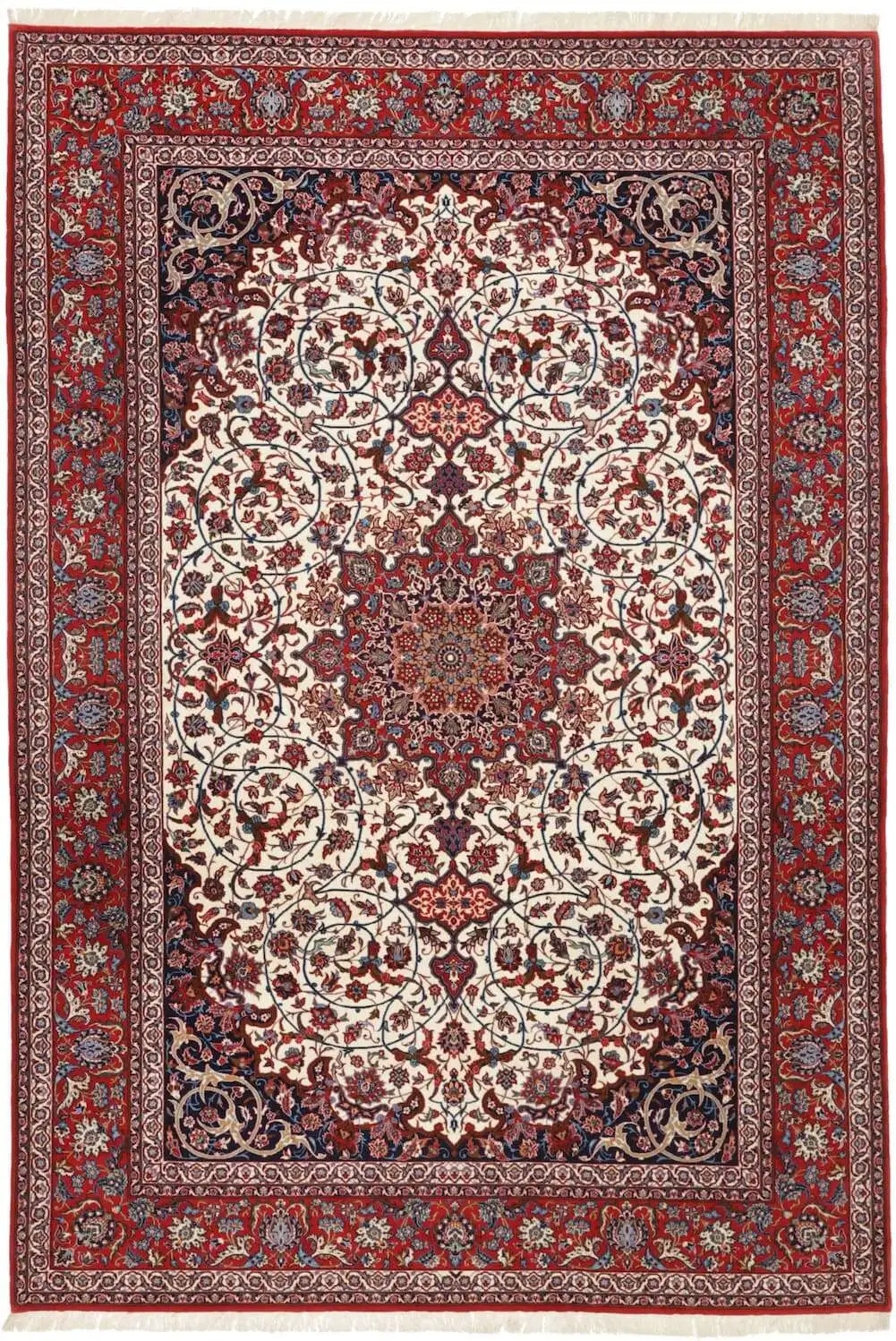 Teppich Isfahan 203x308 cm Orient Teppich Persien