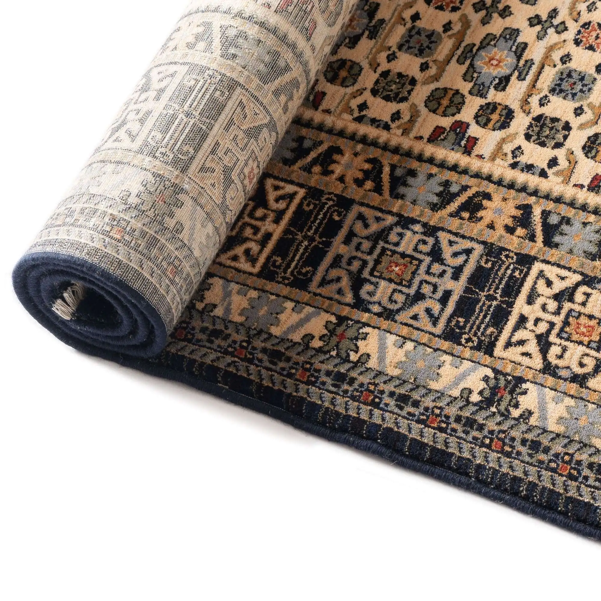 Teppich Saharna 6428 Webteppich aus reiner Wolle