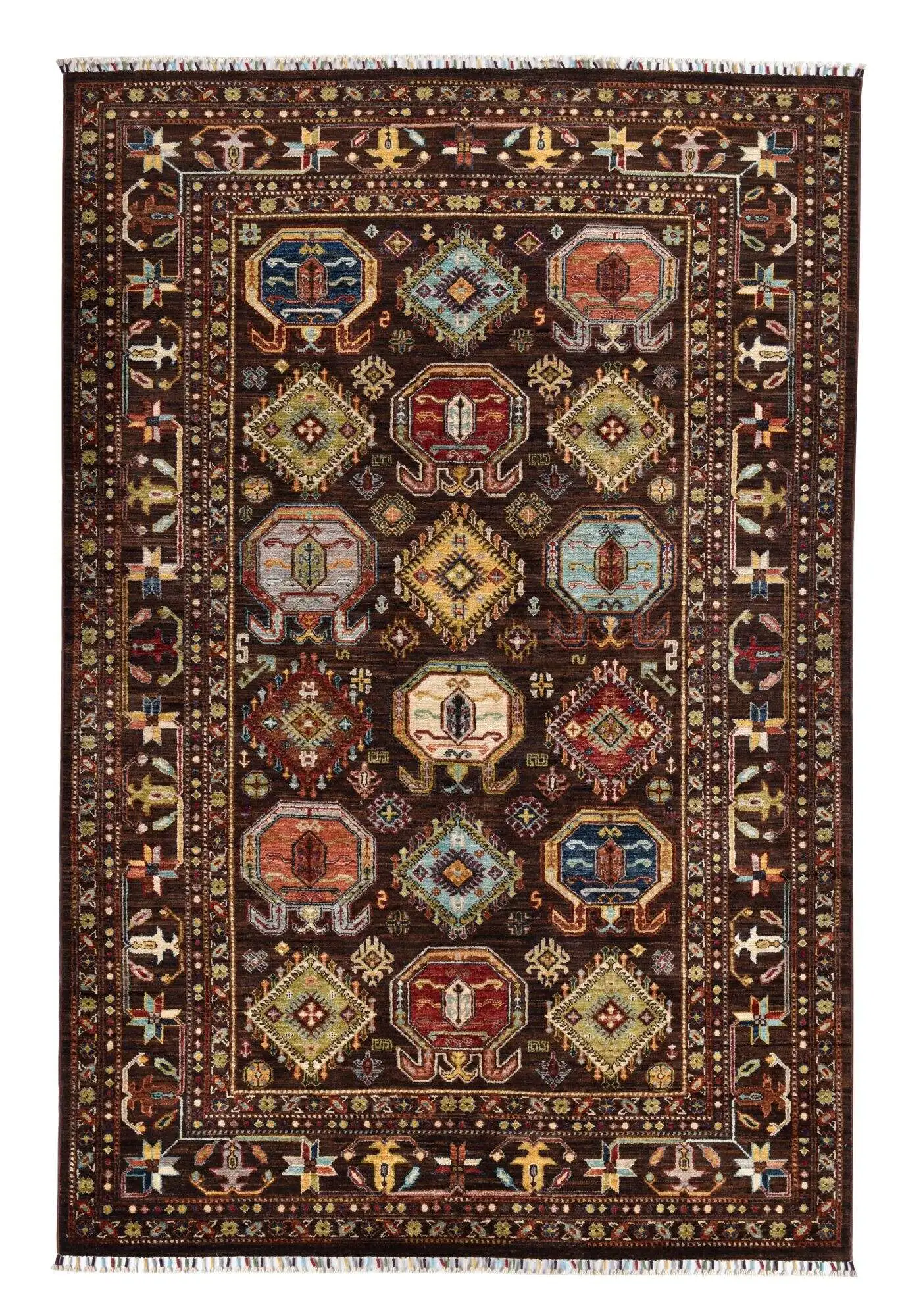Kandashah Ziegler-Teppich ca: 170 x 244 cm