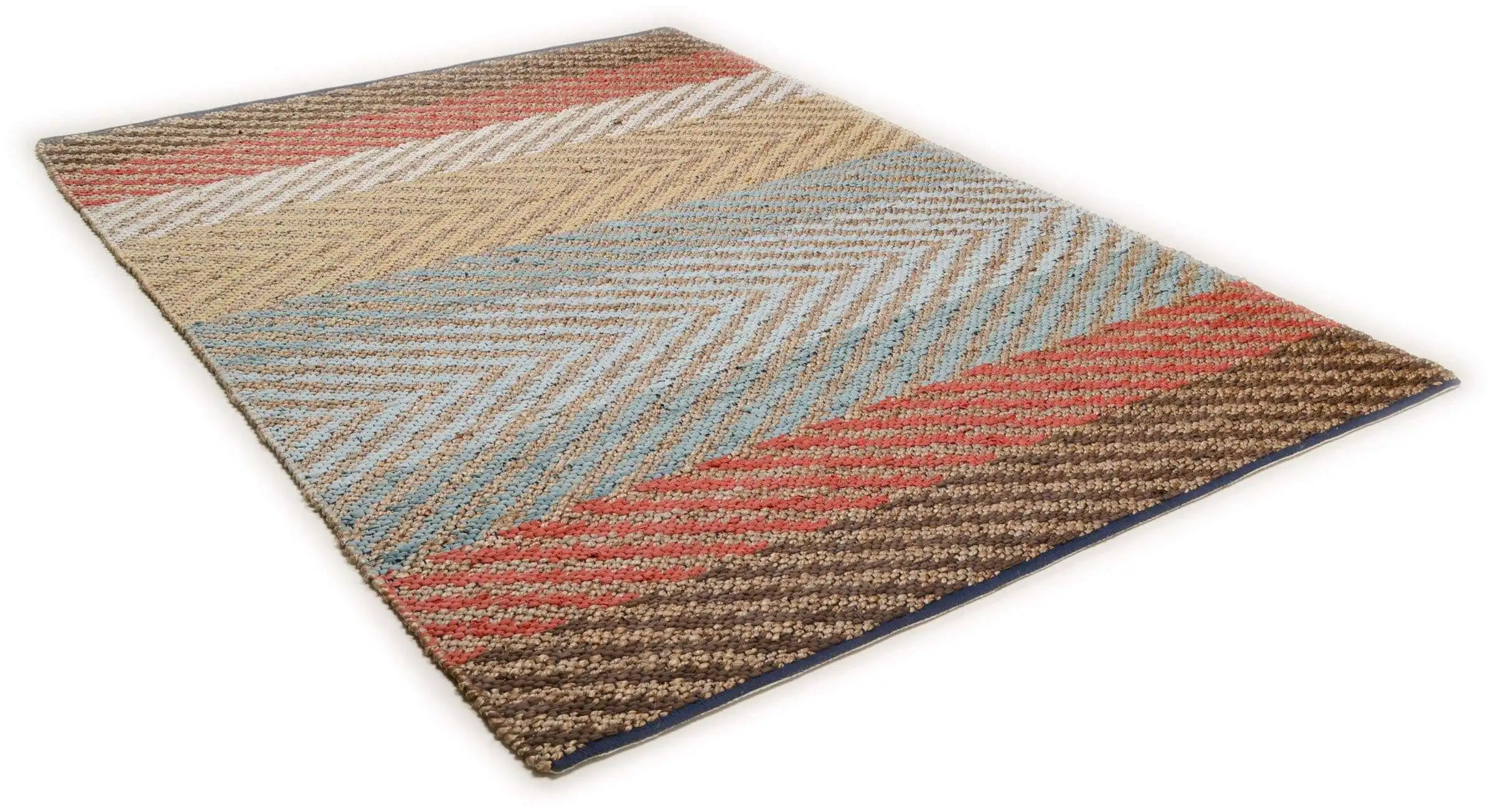 Smooth Comfort pastel Stripes Handwebteppich Teppich Design