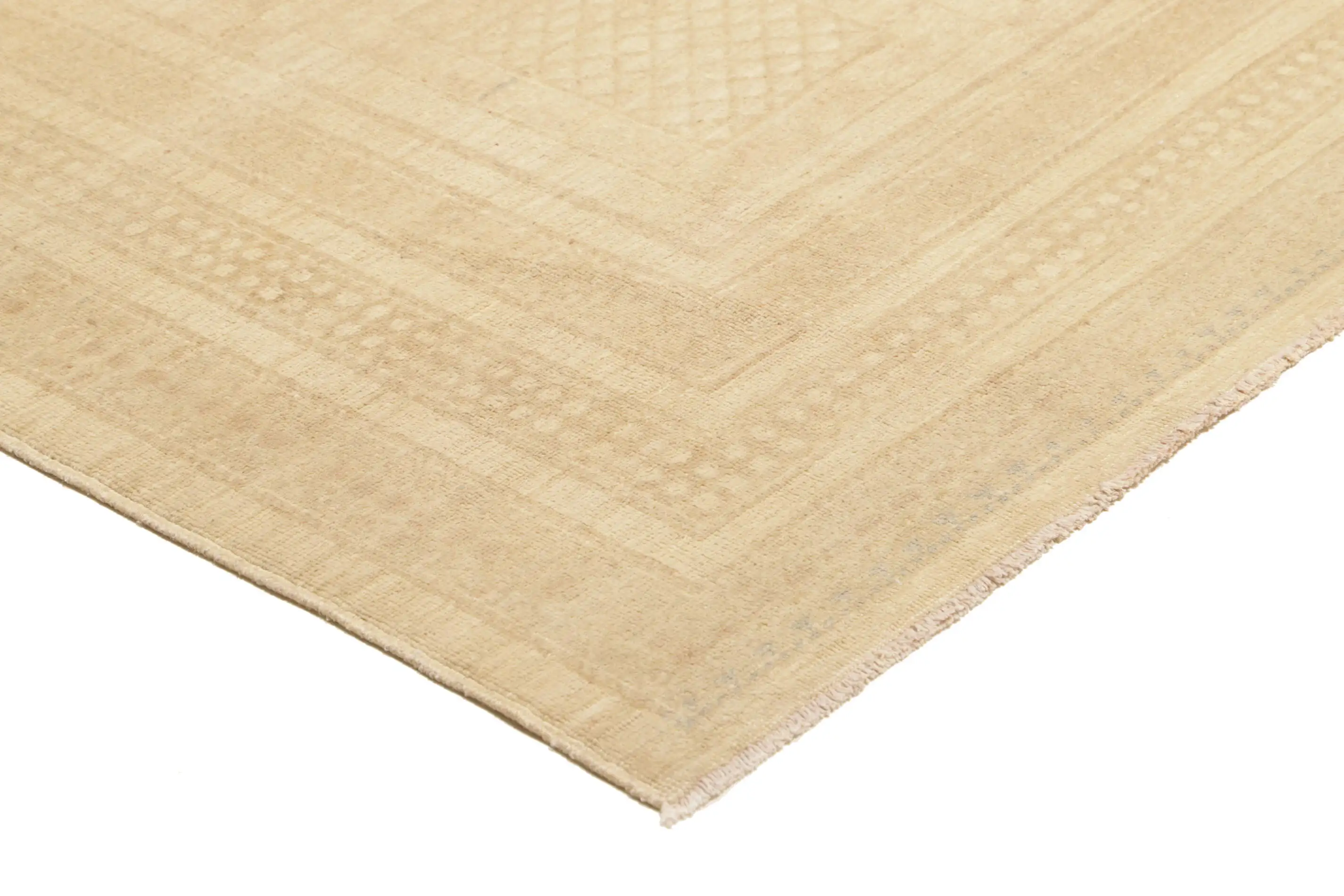 Teppich Ziegler 246 x 330 cm Orientteppich beige Handgeknüpft Schurwolle