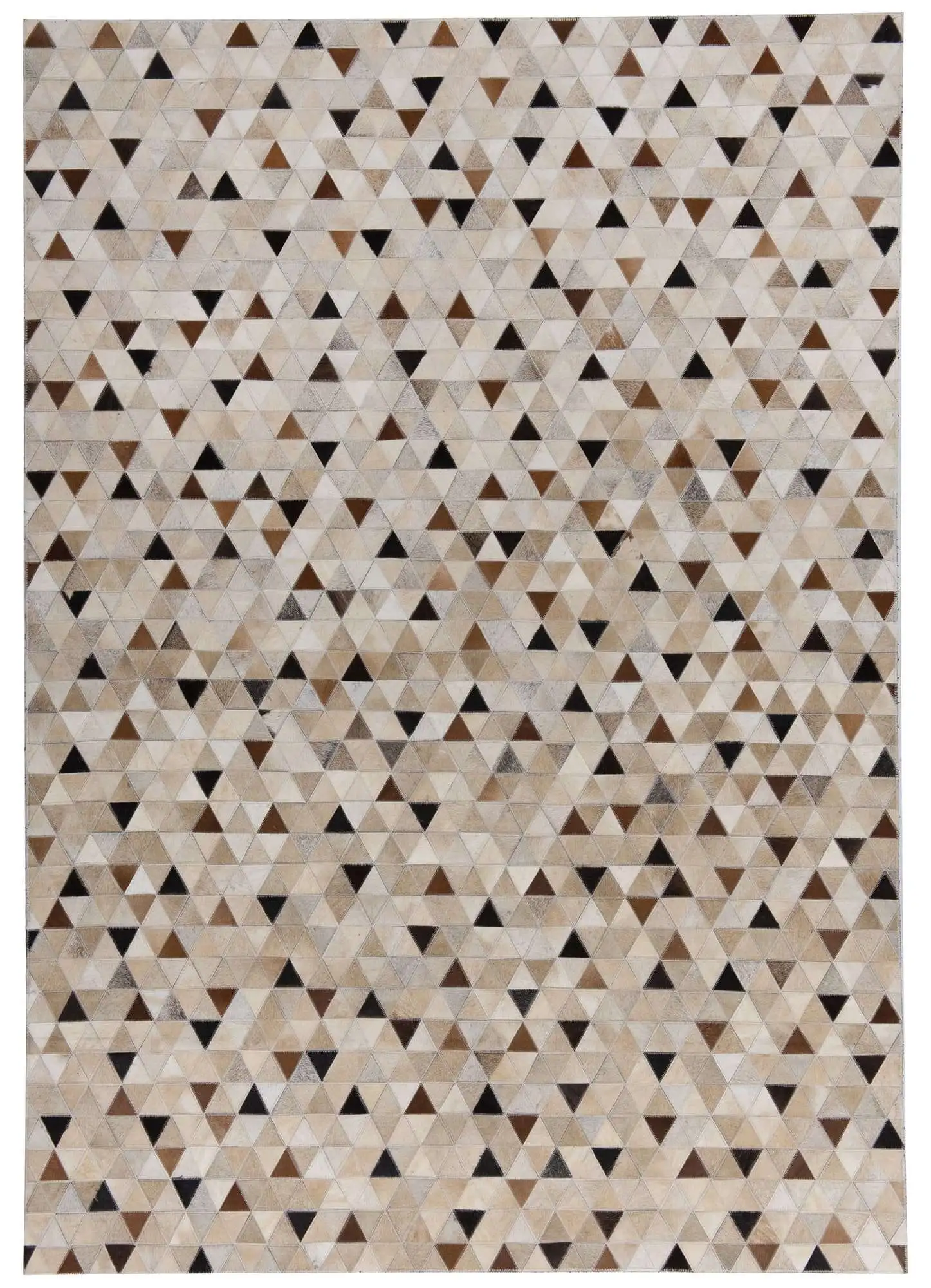 Teppich Leder Kobe Design-0021 handgearbeitet