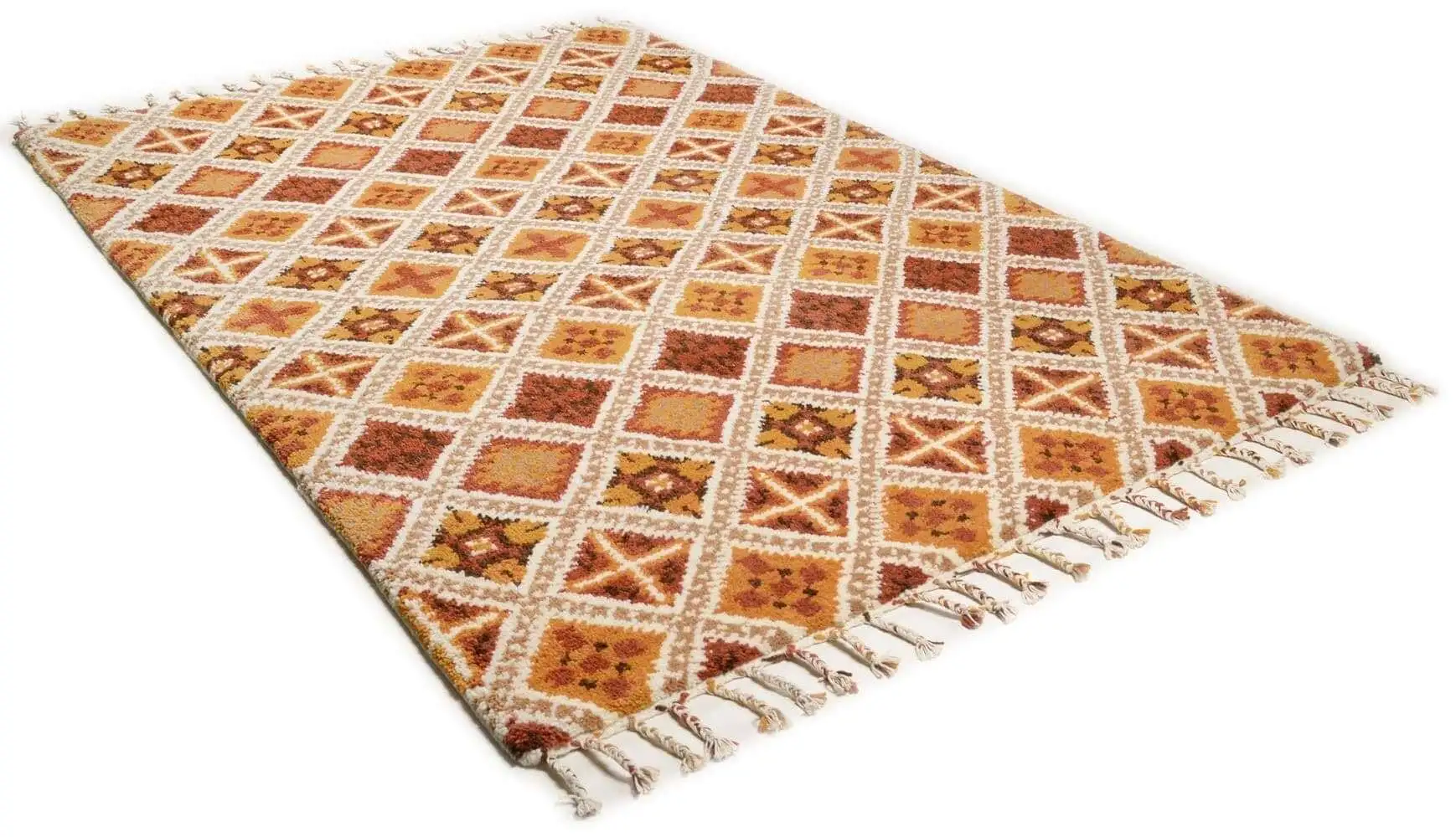 Marmoucha terra Teppich Berber Ethno Style im Wunschmaß