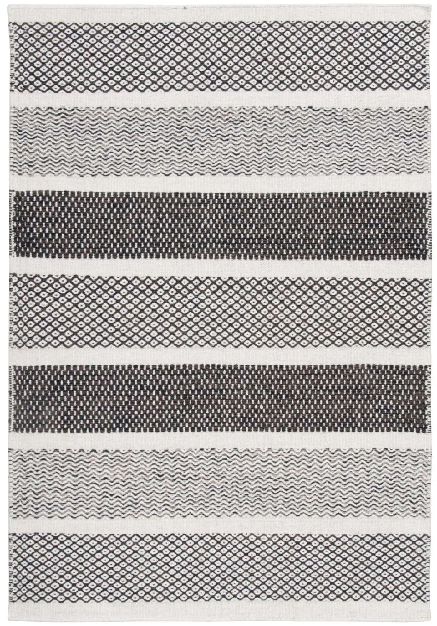 Trondheim Design-03 Teppich handgewebt aus reiner Wolle