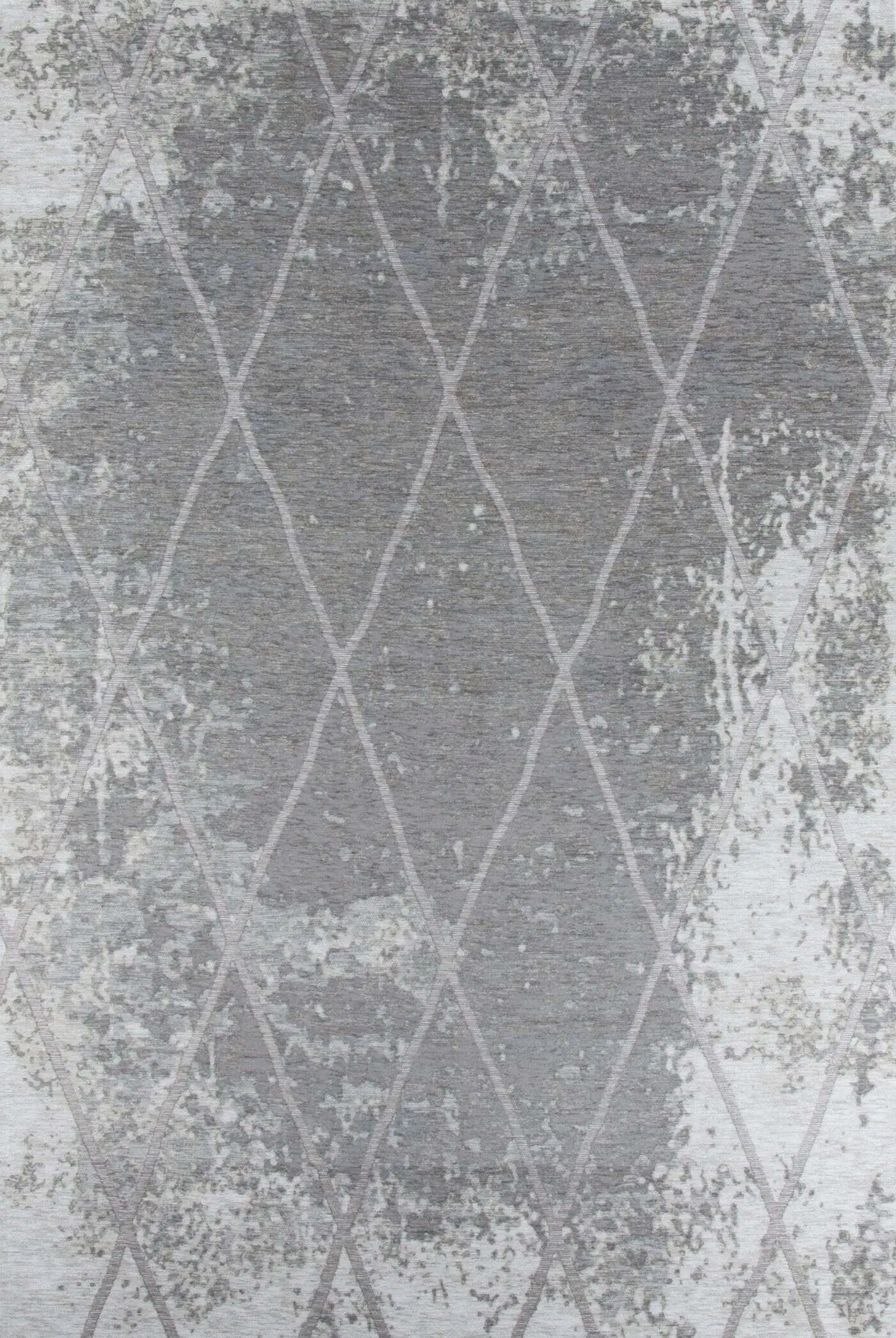 Teppich Fine Lines silber Flachgewebe Flurteppich
