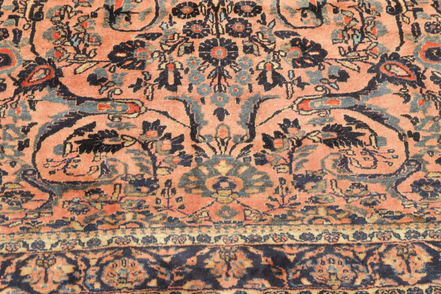Teppich Sarough Antik ca 125x190cm Handgeknüpft