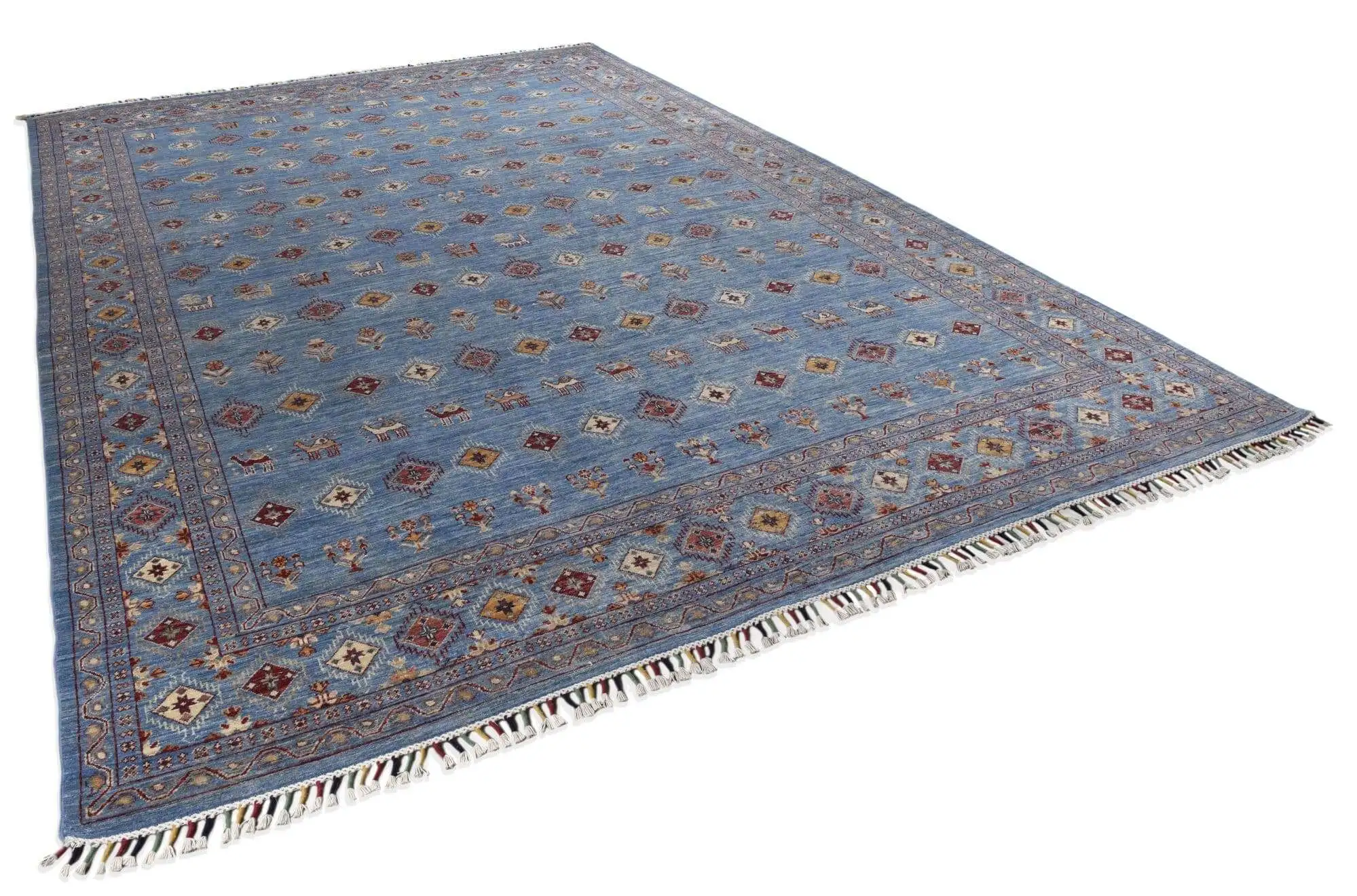 Kandashah Ziegler-Teppich ca: 270 x 394 cm Hochwertiger Teppich aus Pakistan