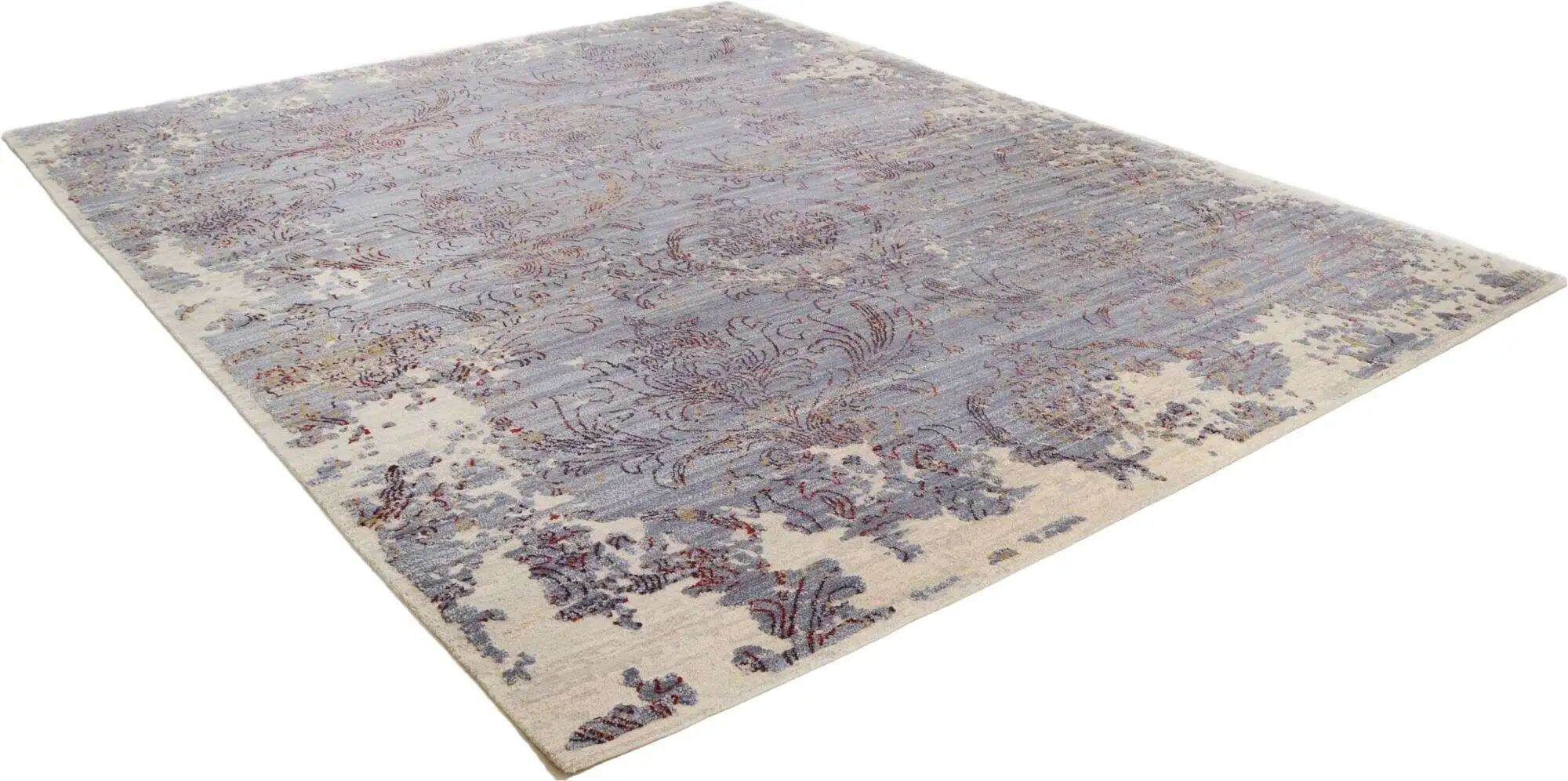 Nepal Teppich Jabu Silk 30 Wolle Seide Design Teppich 243x306cm
