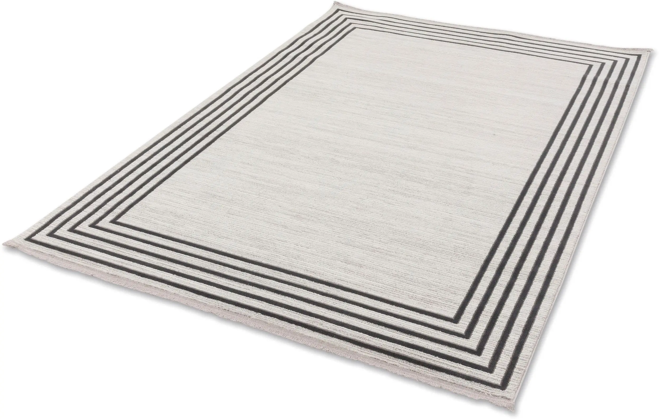 Moderner Teppich Vercelli 6651-232-040 anthrazit