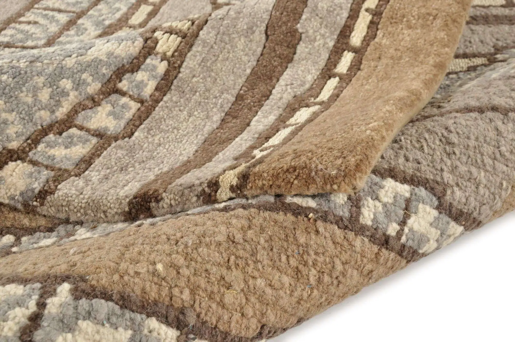 Handgeknüpfter Nepalteppich Talonga-Silk ca. 164x240 cm
