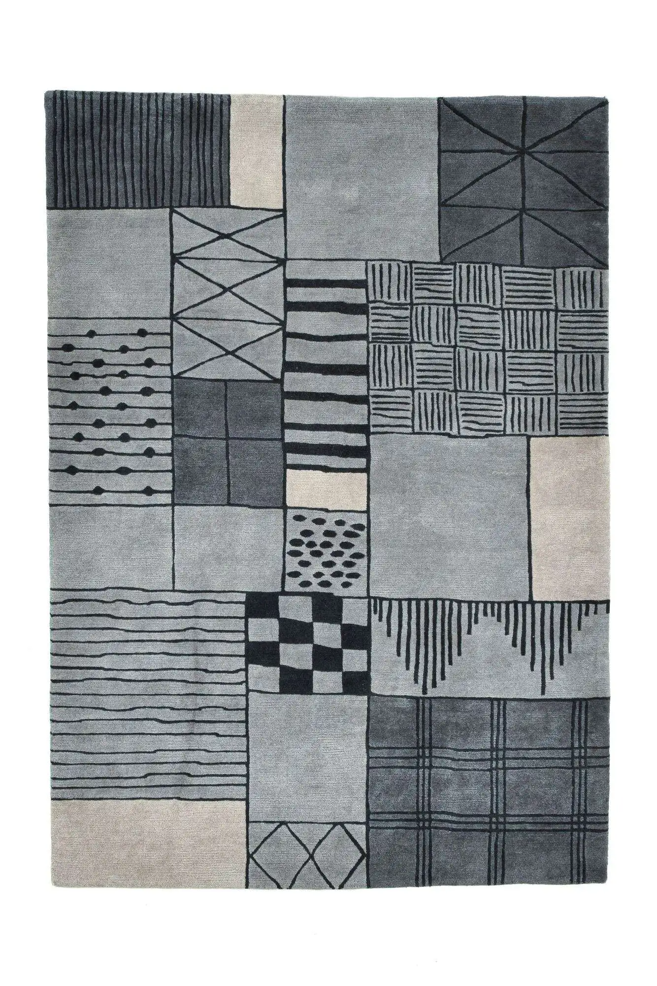 Nepal Teppich Baktapur Elegance Design Handgeknüpft 165x233 cm