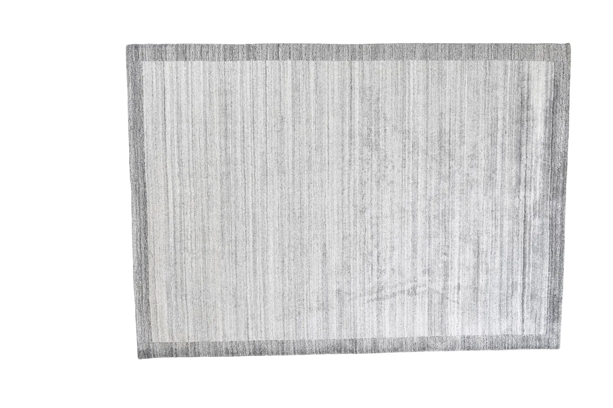 Teppich Modern Nevada Viscose Handgewebt 160x230cm silber
