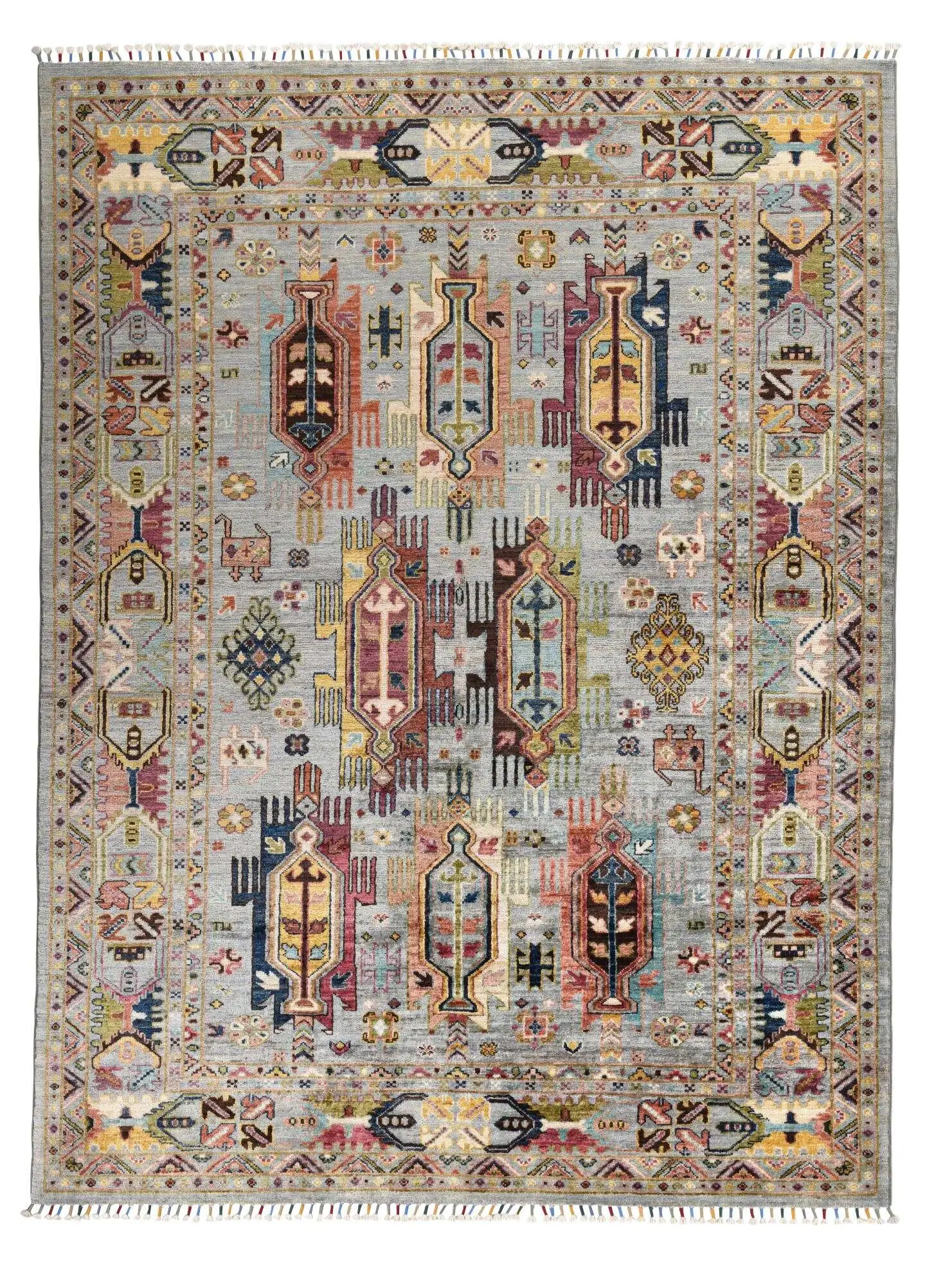 Kandashah Orient Teppich 154x209cm Handgeknüpft Hochwertig