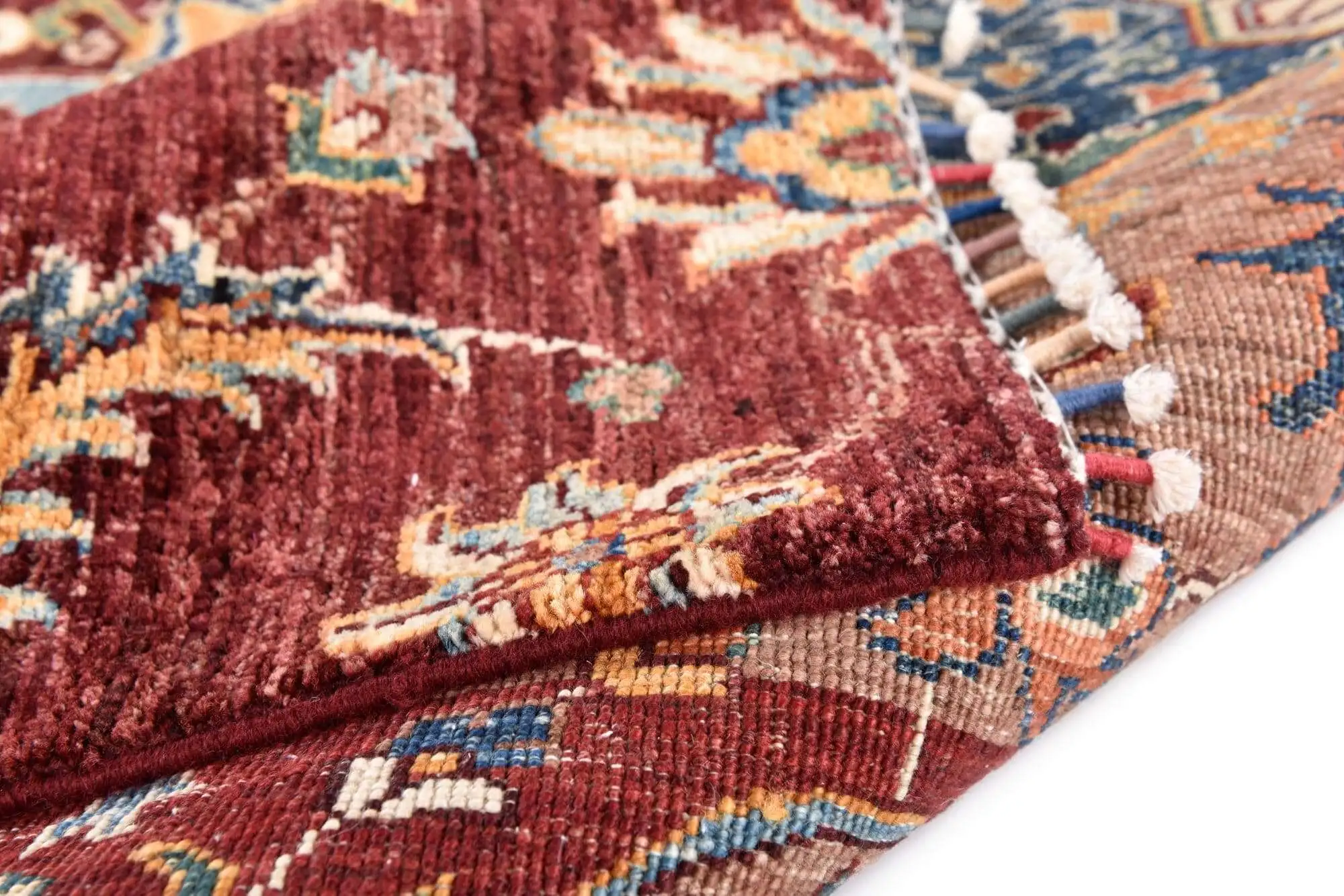 Kandashah Ziegler-Teppich ca: 107 x 150 cm Hochwertiger Teppich aus Pakistan