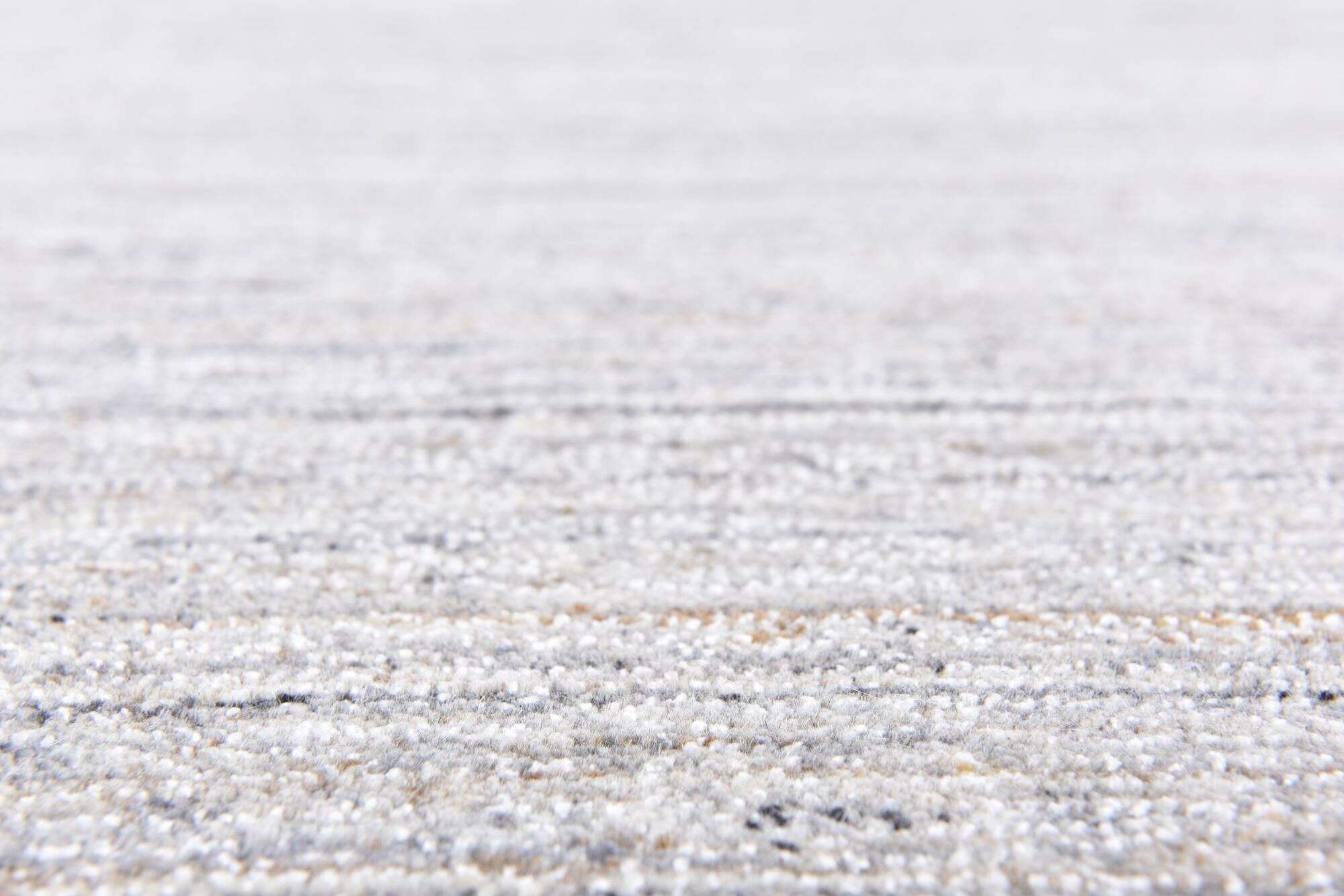 Naturteppich San Diego Meliert Schurwolle Viskose