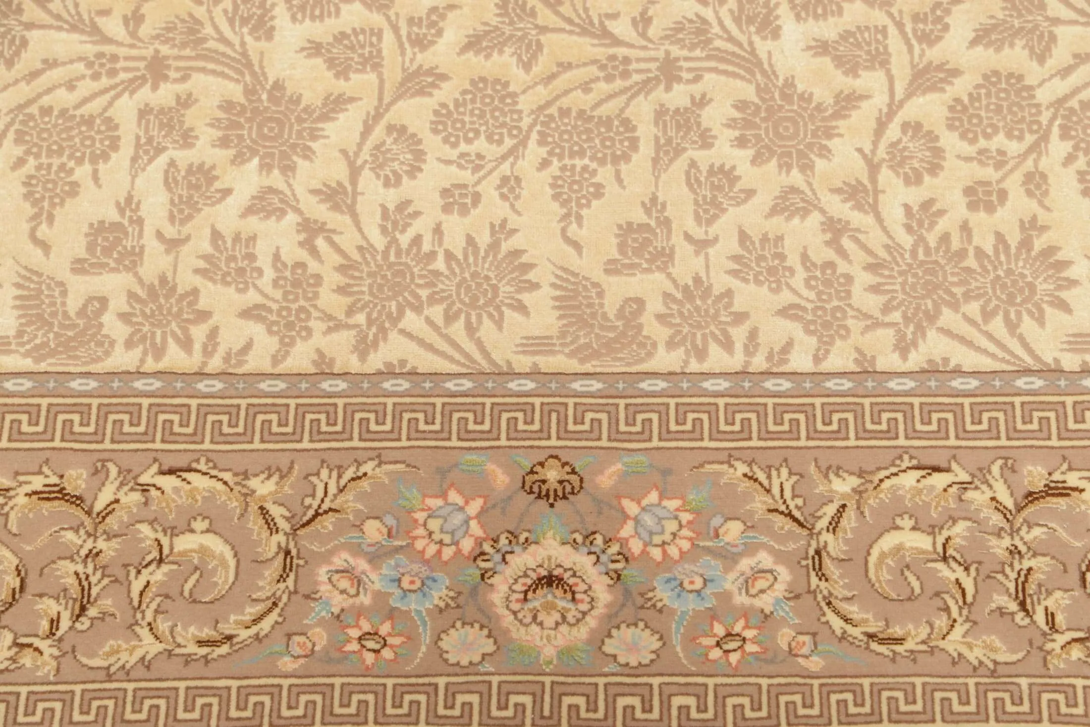 Orientteppich Isfahan 110x160cm aus Wolle und Seide