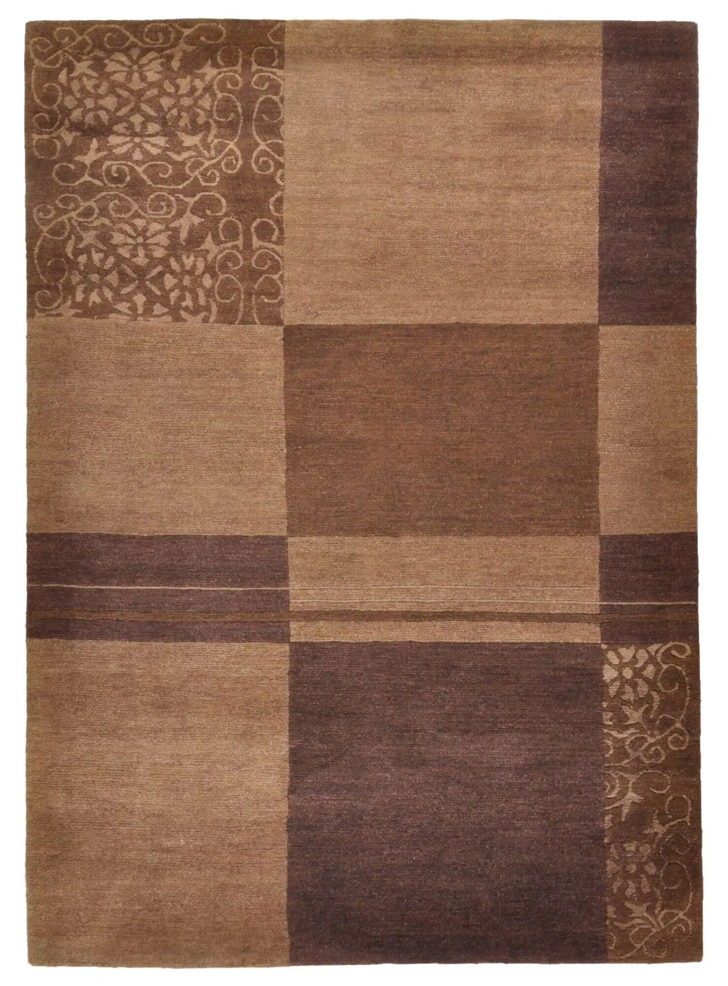 Talonga-Silk Nepalteppich ca: 170 x 240 cm Handgeknüpft