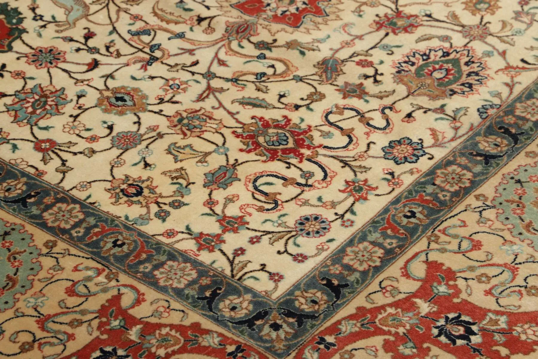 Teppich Täbriz 50Raj 302 x 403 cm Persien Alt Antik