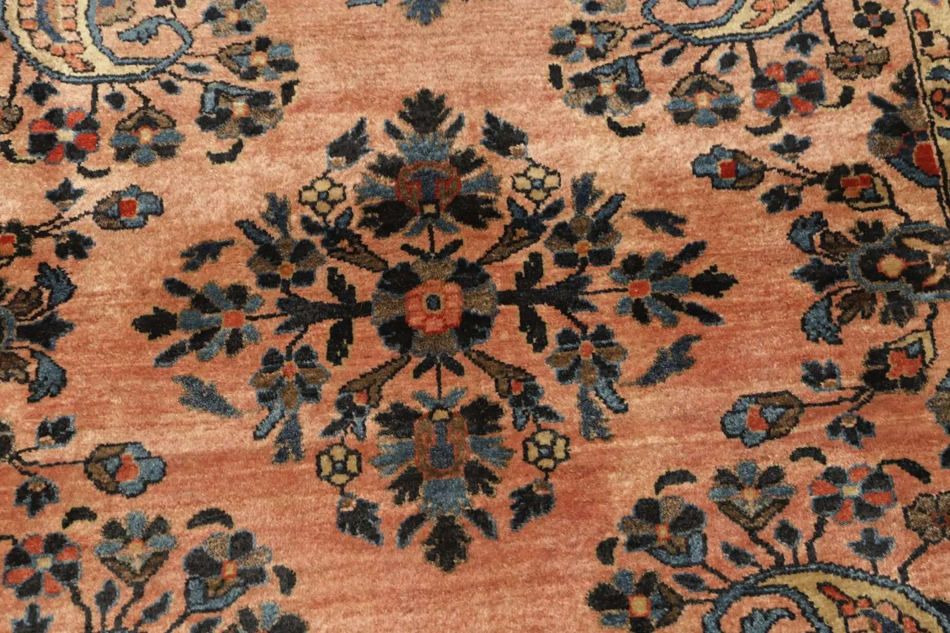 Teppich Sarough Antik ca 085x150cm Handgeknüpft