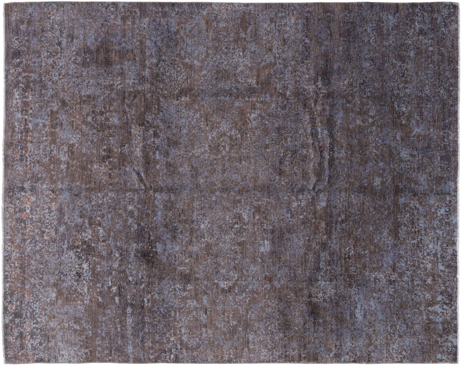 Teppich Ziegler 240 x 304 cm Orientteppich braun - lila Handgeknüpft Schurwolle