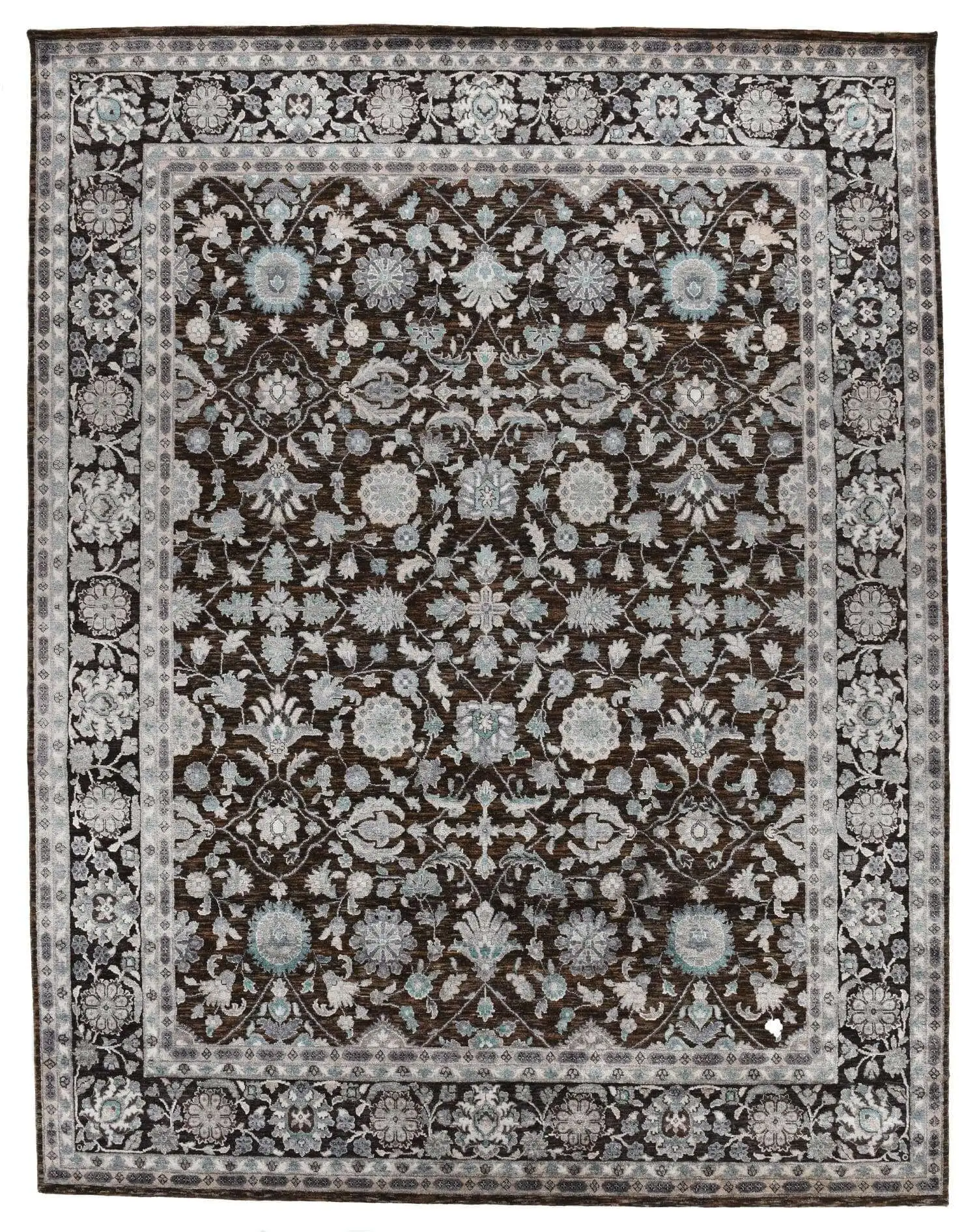 Hindustan Super Oxid Teppich Muster ca 250x308cm Natur