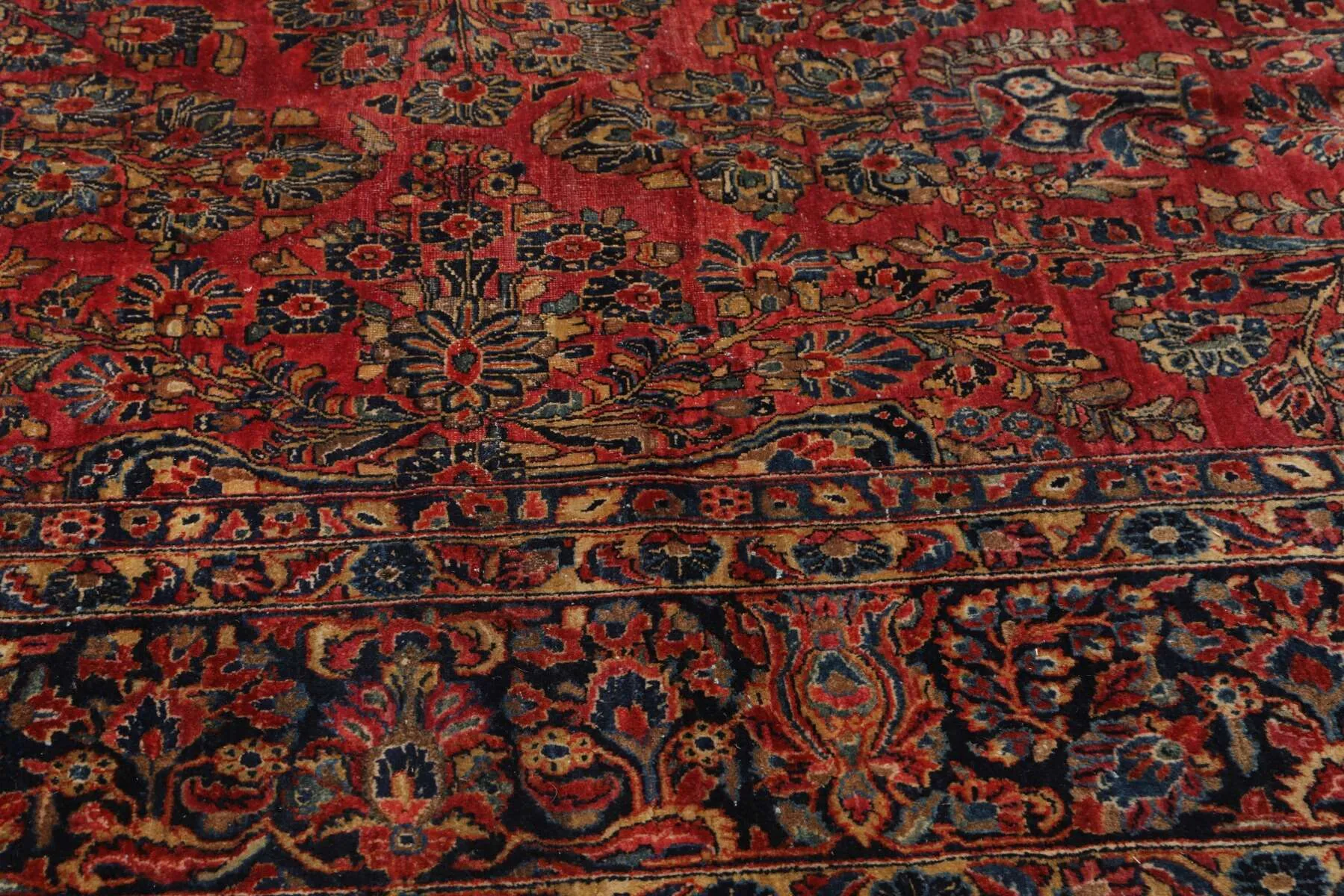Teppich Sarough Übergröße 315x415 cm Semi-Antik um 1920