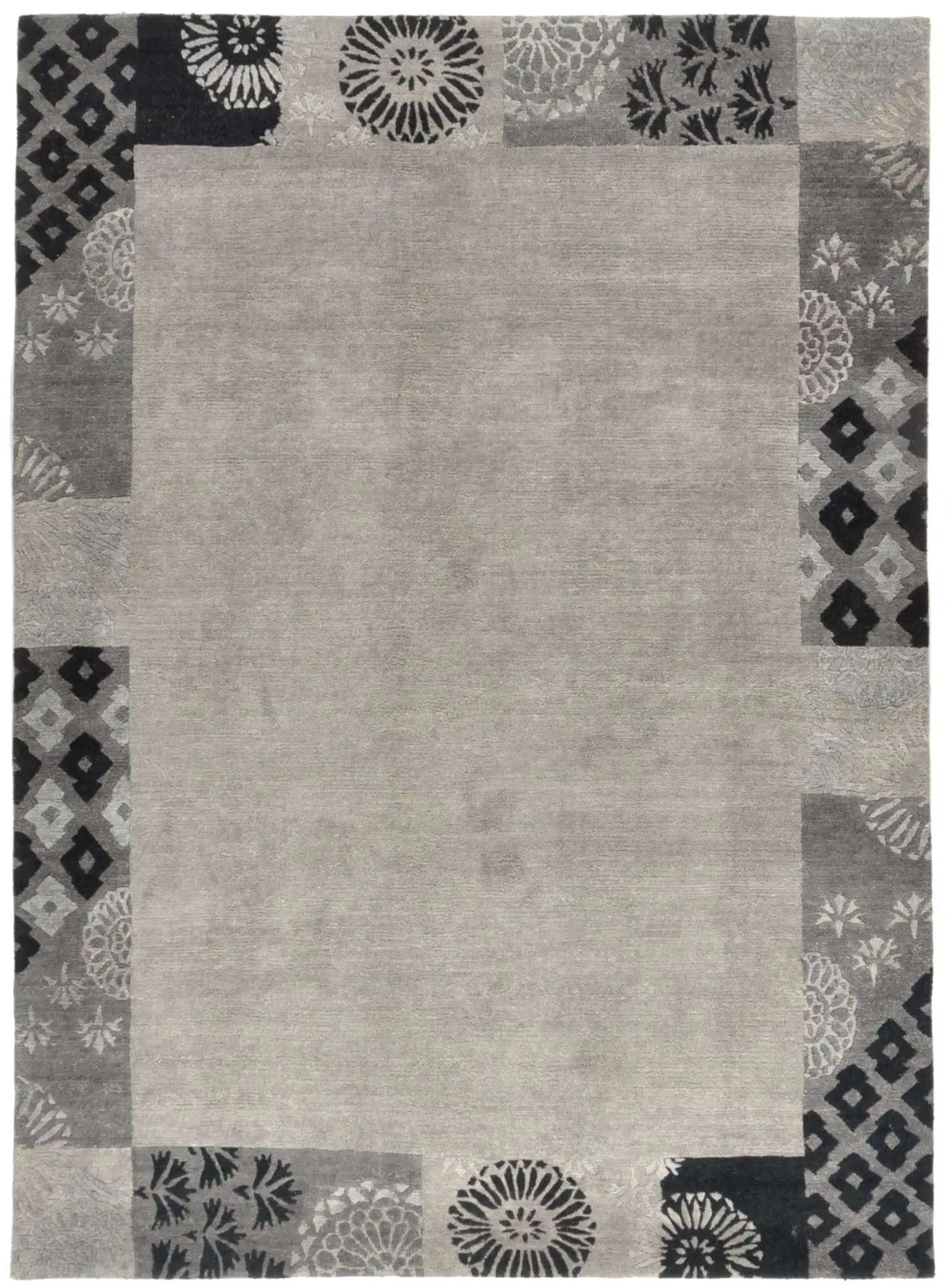 Talonga Silk Nepal Teppich RSK495 im Wunschmaß